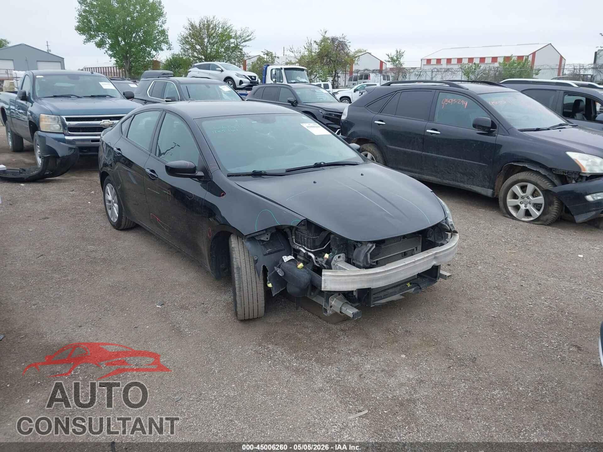 DODGE DART 2014 - 1C3CDFBB5ED894777