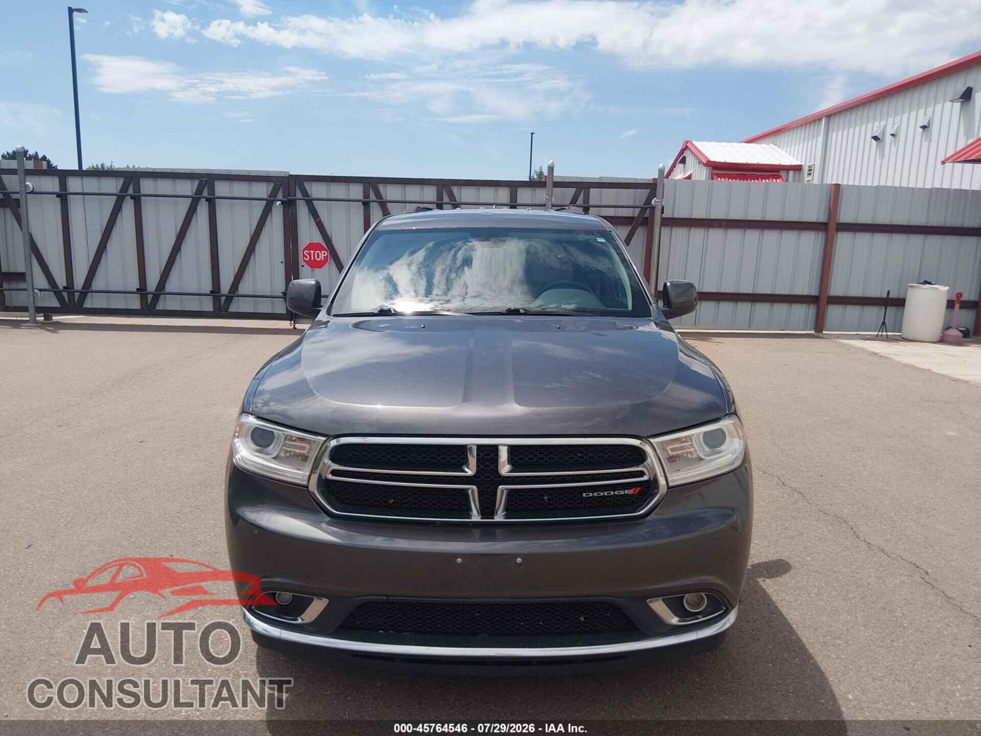 DODGE DURANGO 2017 - 1C4RDJAG3HC878657