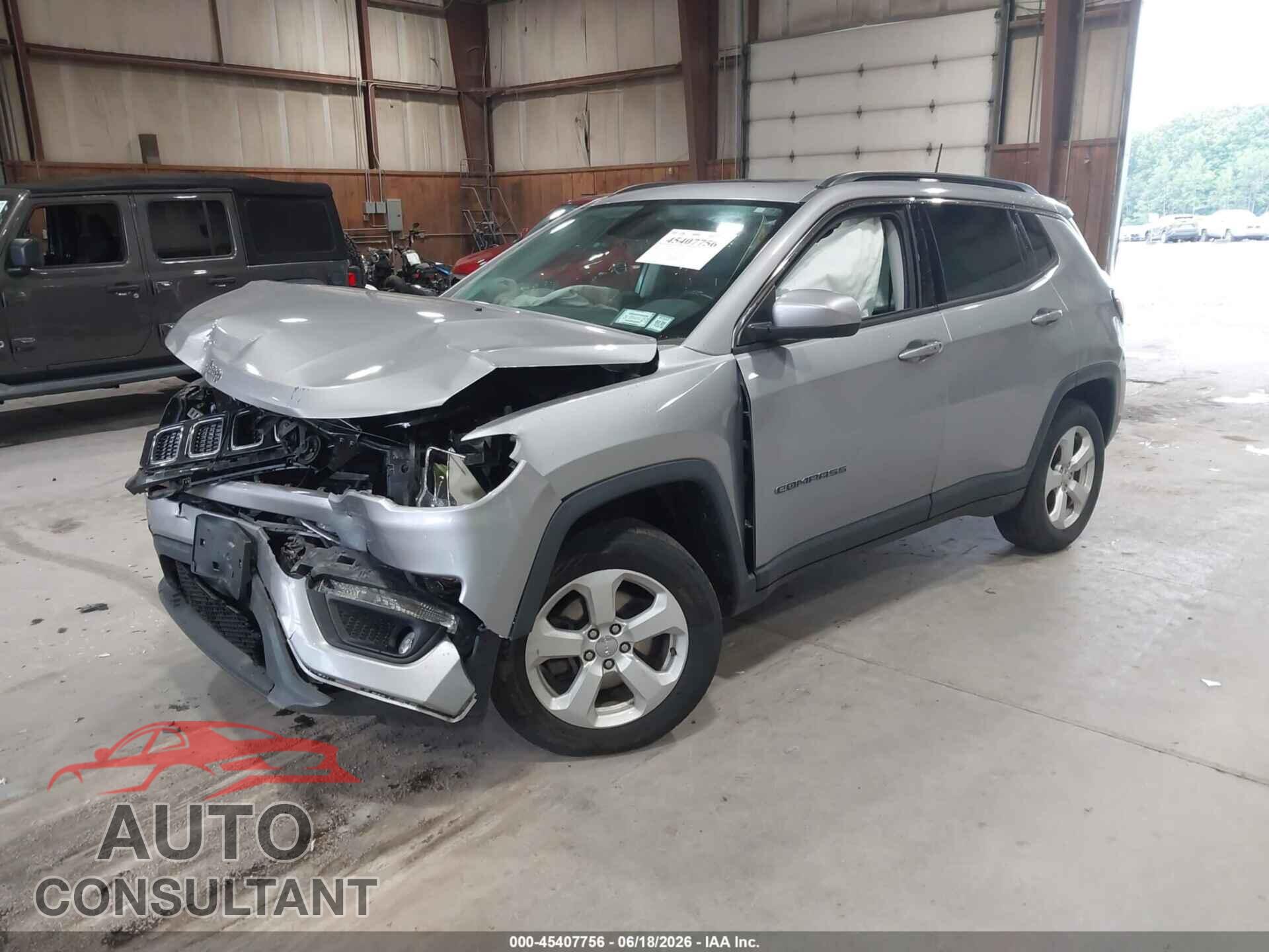 JEEP COMPASS 2019 - 3C4NJDBB7KT683409