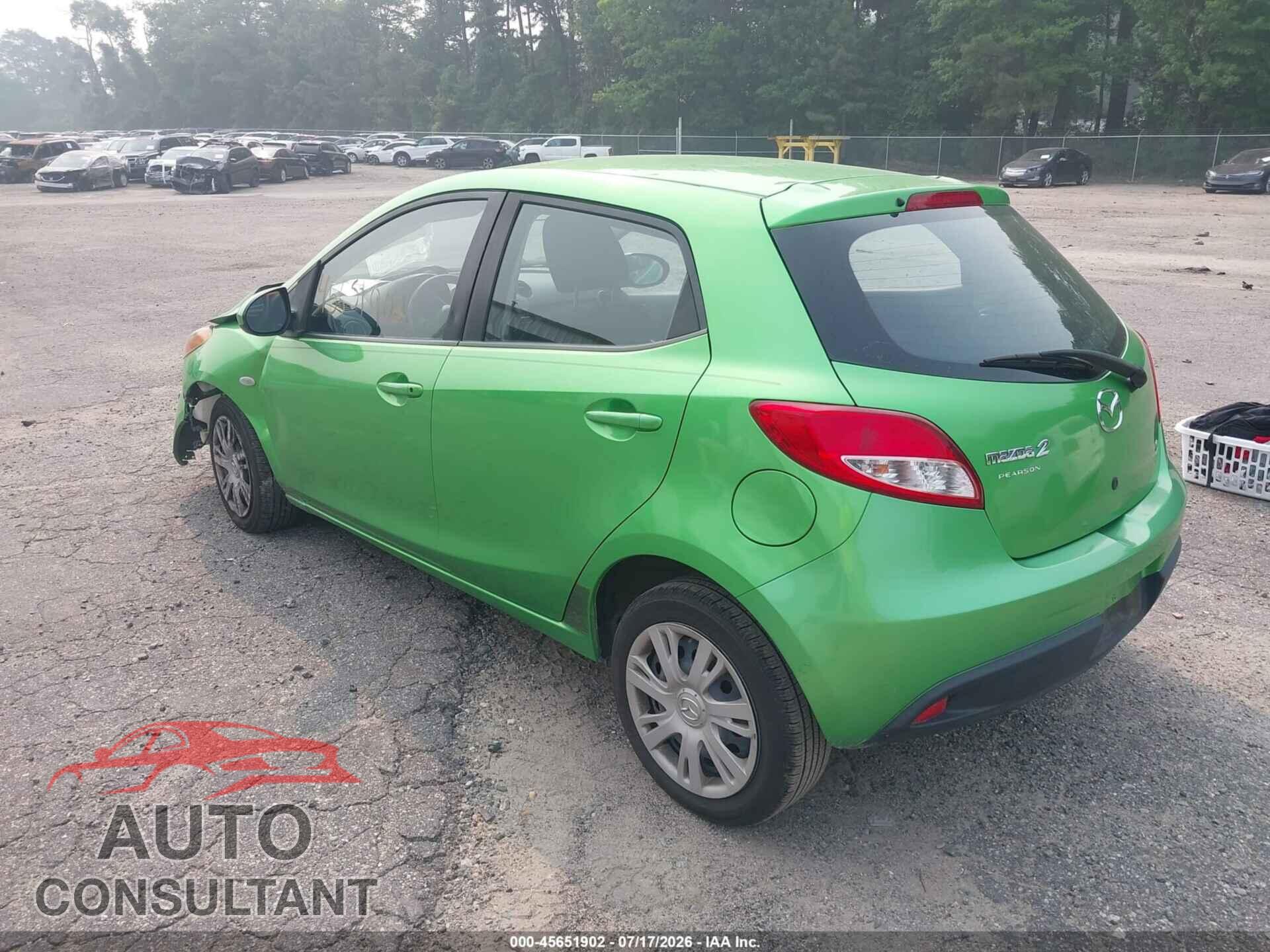 MAZDA MAZDA2 2013 - JM1DE1KY8D0152934