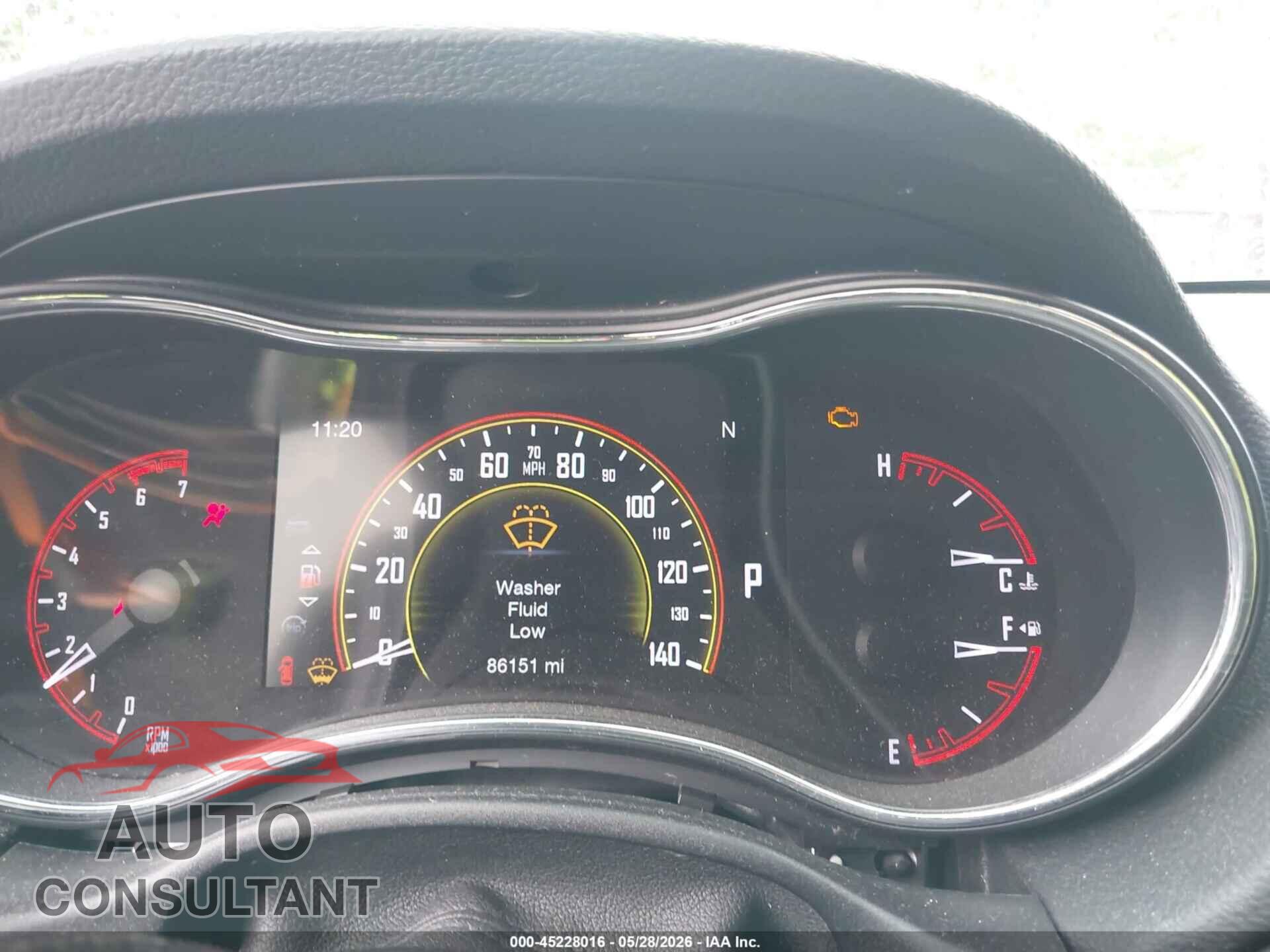 DODGE DURANGO 2017 - 1C4SDJCT4HC763044