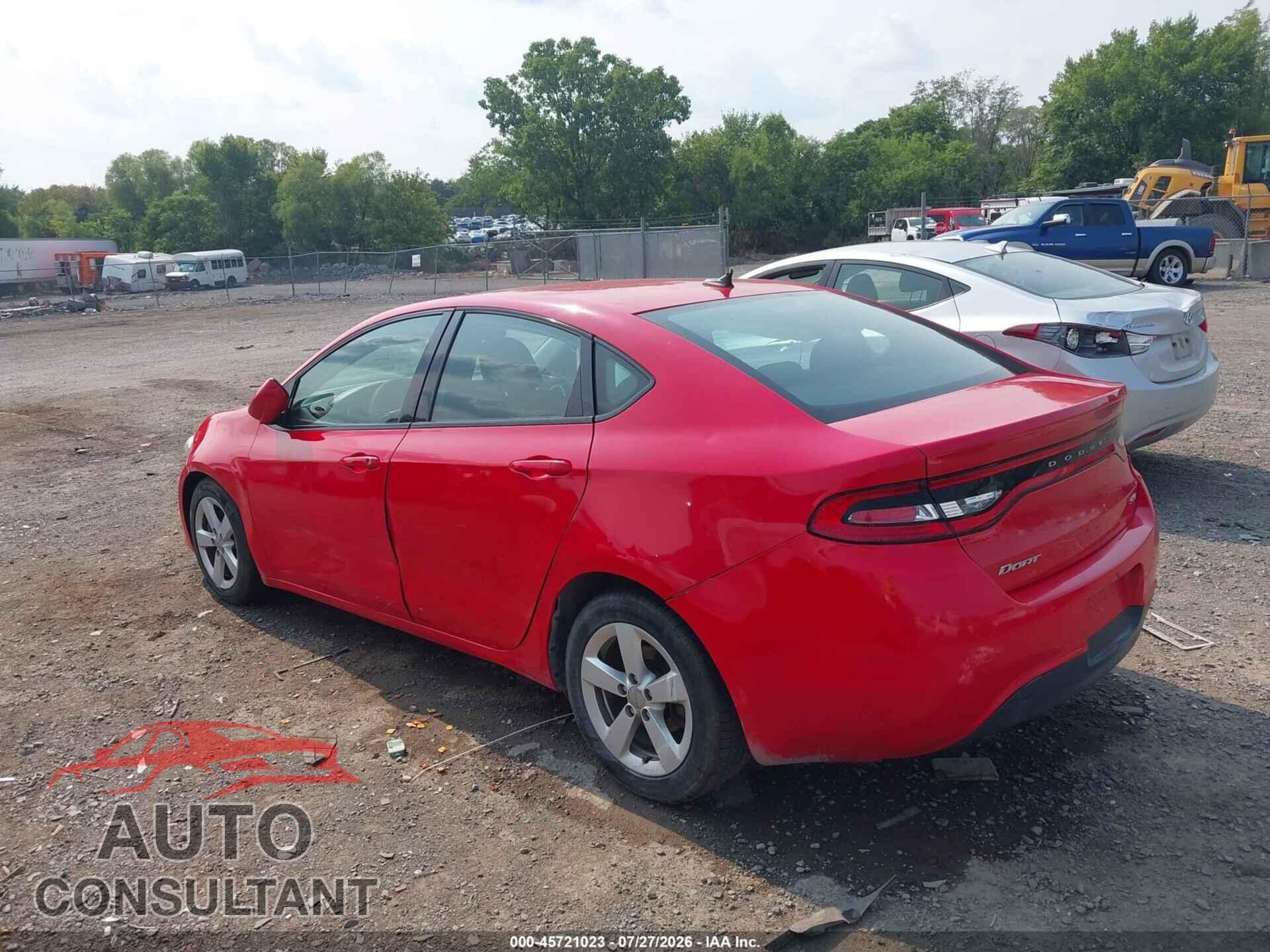 DODGE DART 2016 - 1C3CDFBB0GD623600