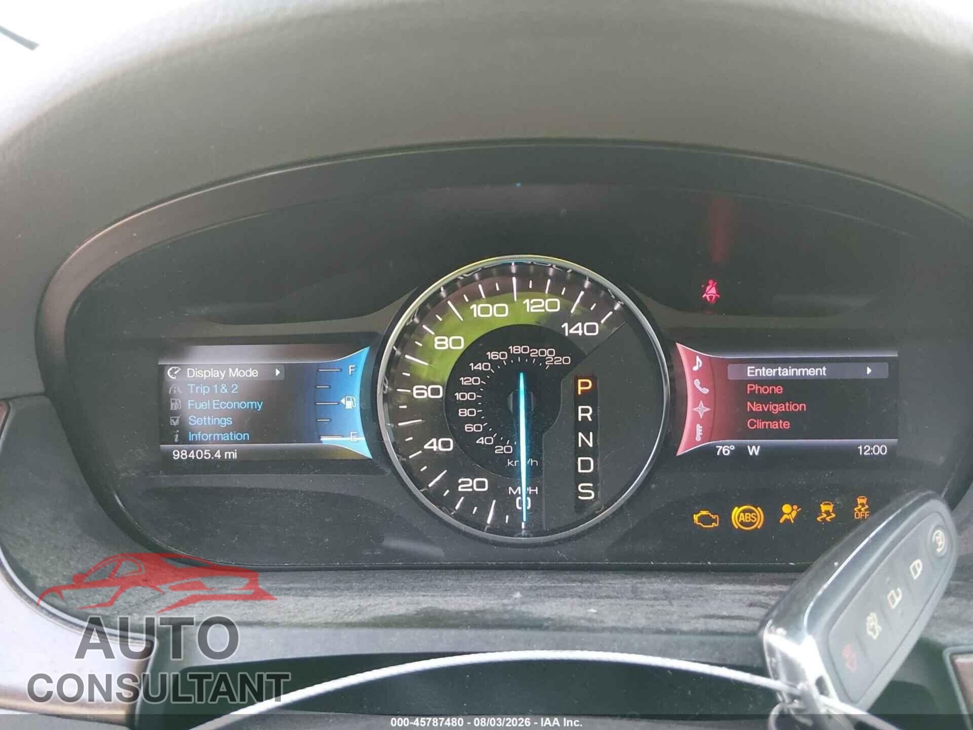 FORD EDGE 2013 - 2FMDK3KC3DBB68963