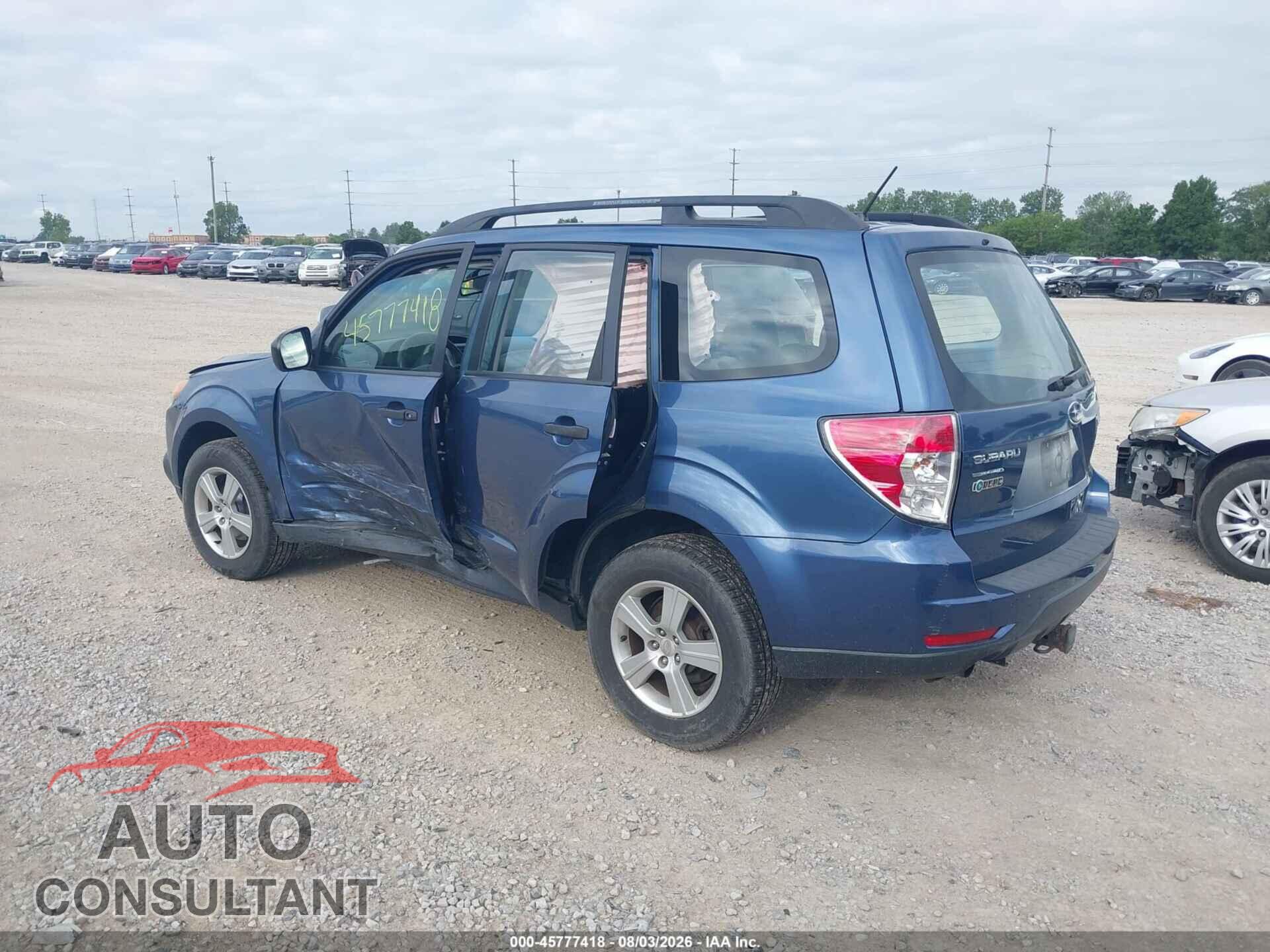 SUBARU FORESTER 2012 - JF2SHBBC1CH428820