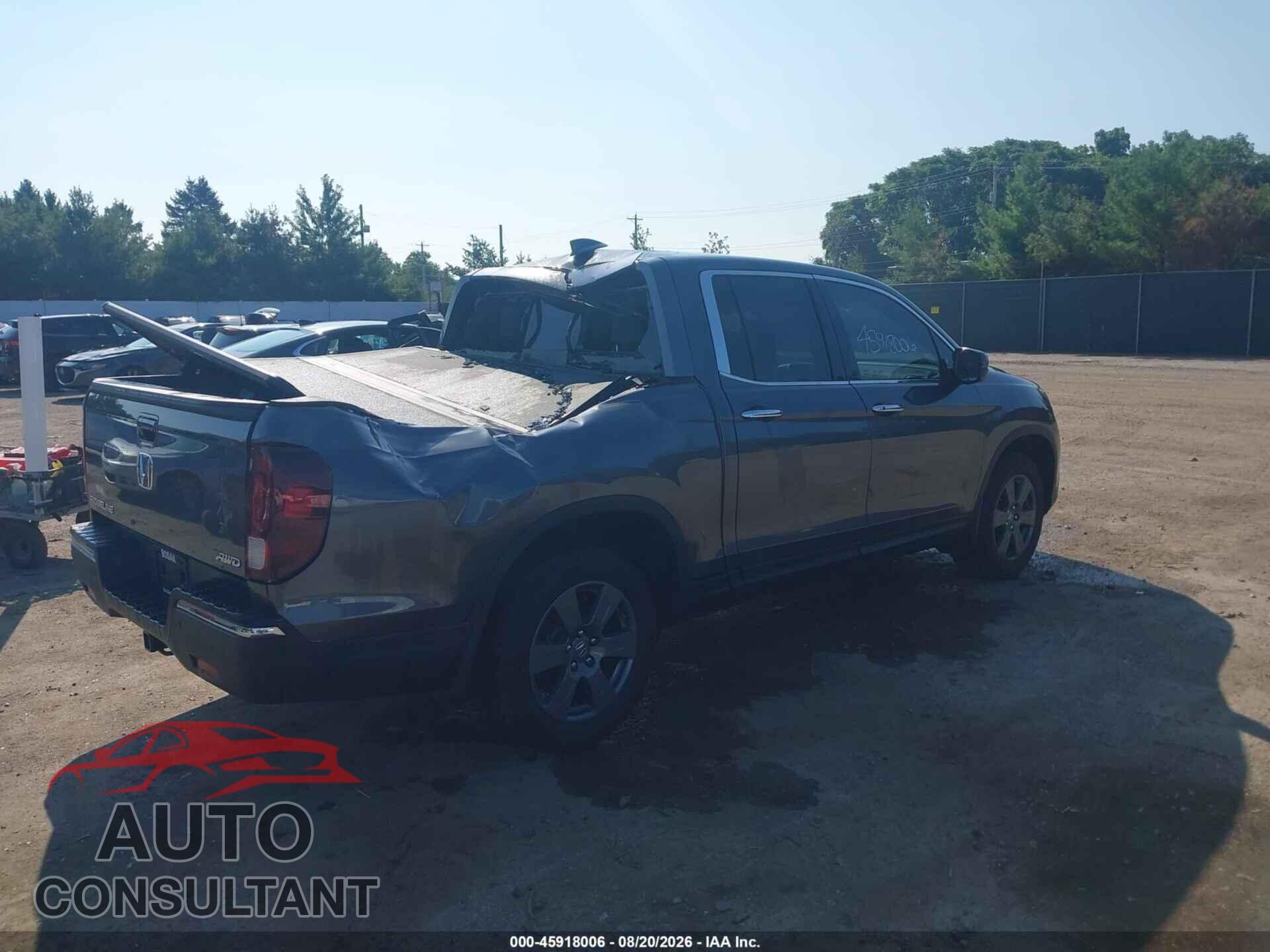 HONDA RIDGELINE 2020 - 5FPYK3F77LB004031