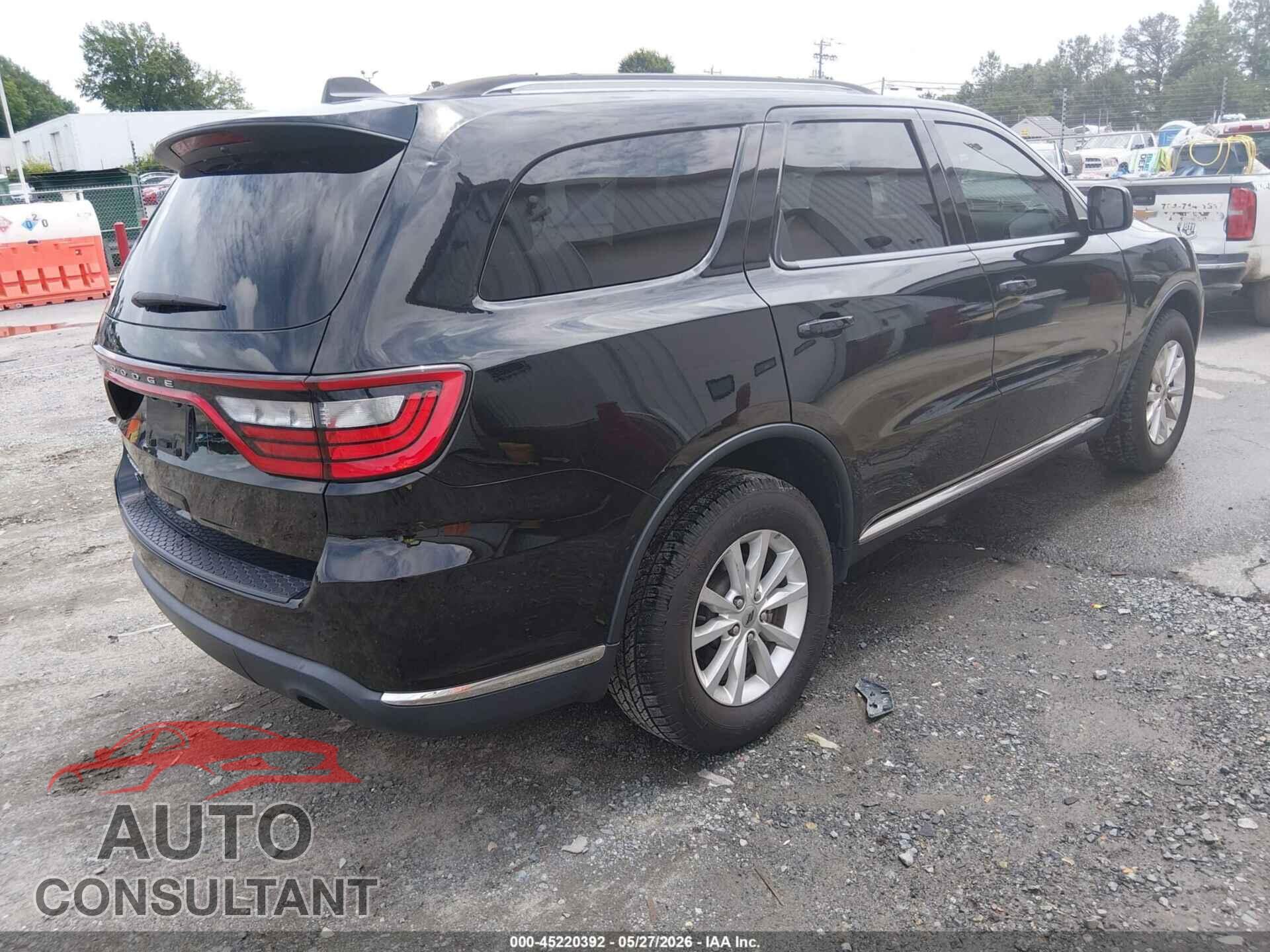 DODGE DURANGO 2021 - 1C4RDJAG2MC544565