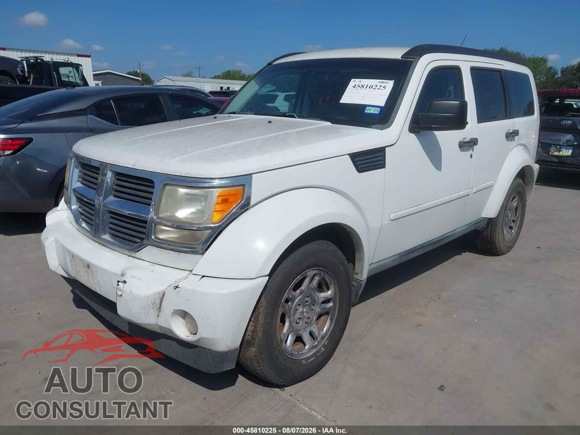 DODGE NITRO 2011 - 1D4PT2GK2BW522222