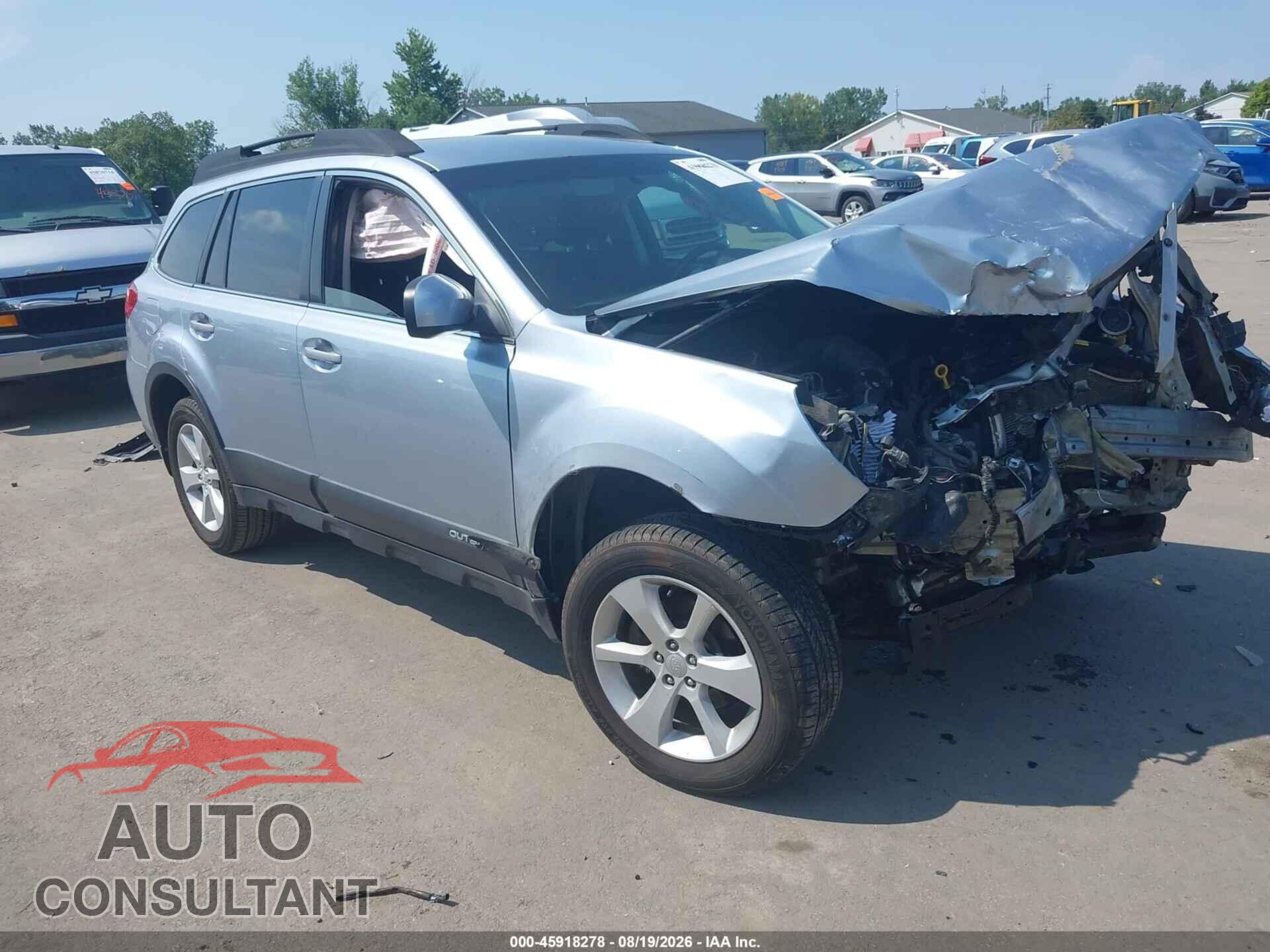 SUBARU OUTBACK 2014 - 4S4BRCCC4E3233337