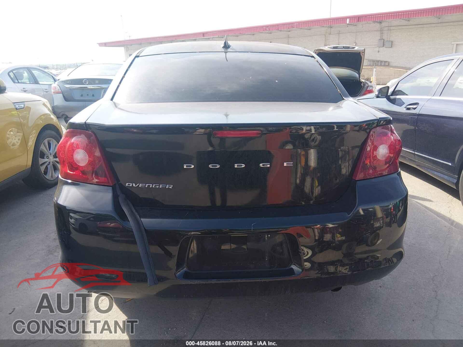 DODGE AVENGER 2014 - 1C3CDZAB4EN154392