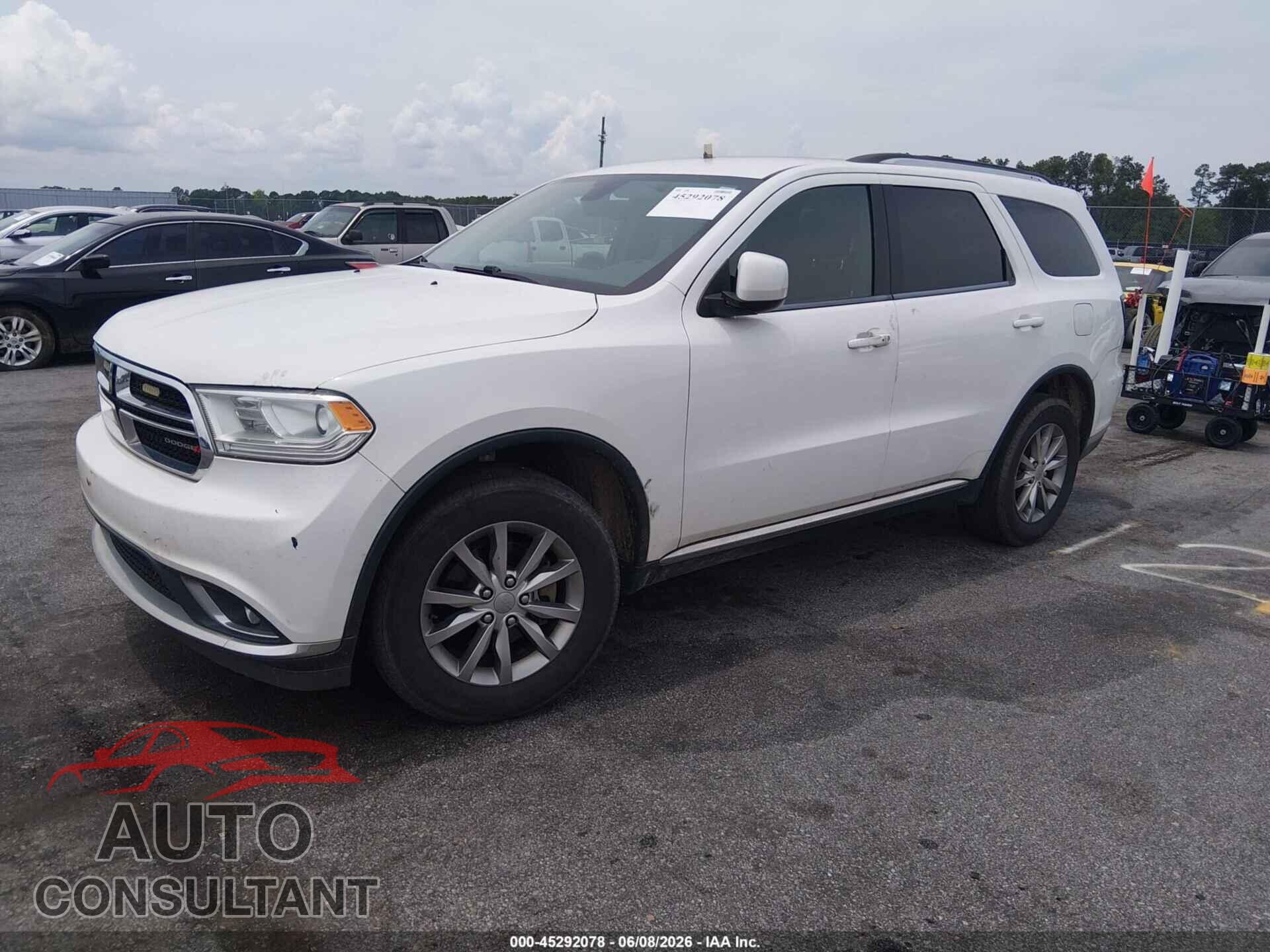 DODGE DURANGO 2017 - 1C4RDJAG2HC816957