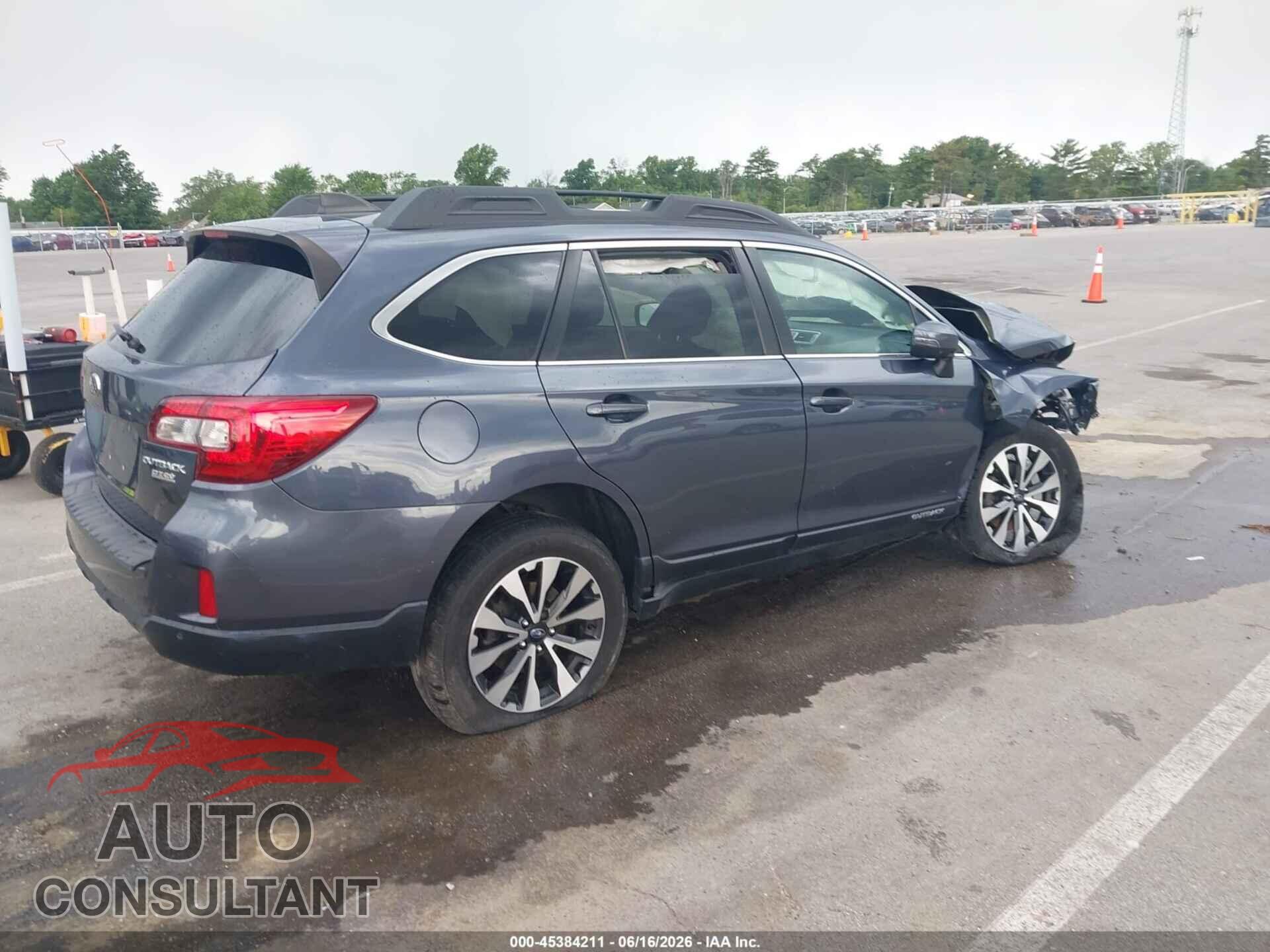 SUBARU OUTBACK 2017 - 4S4BSANC2H3348626