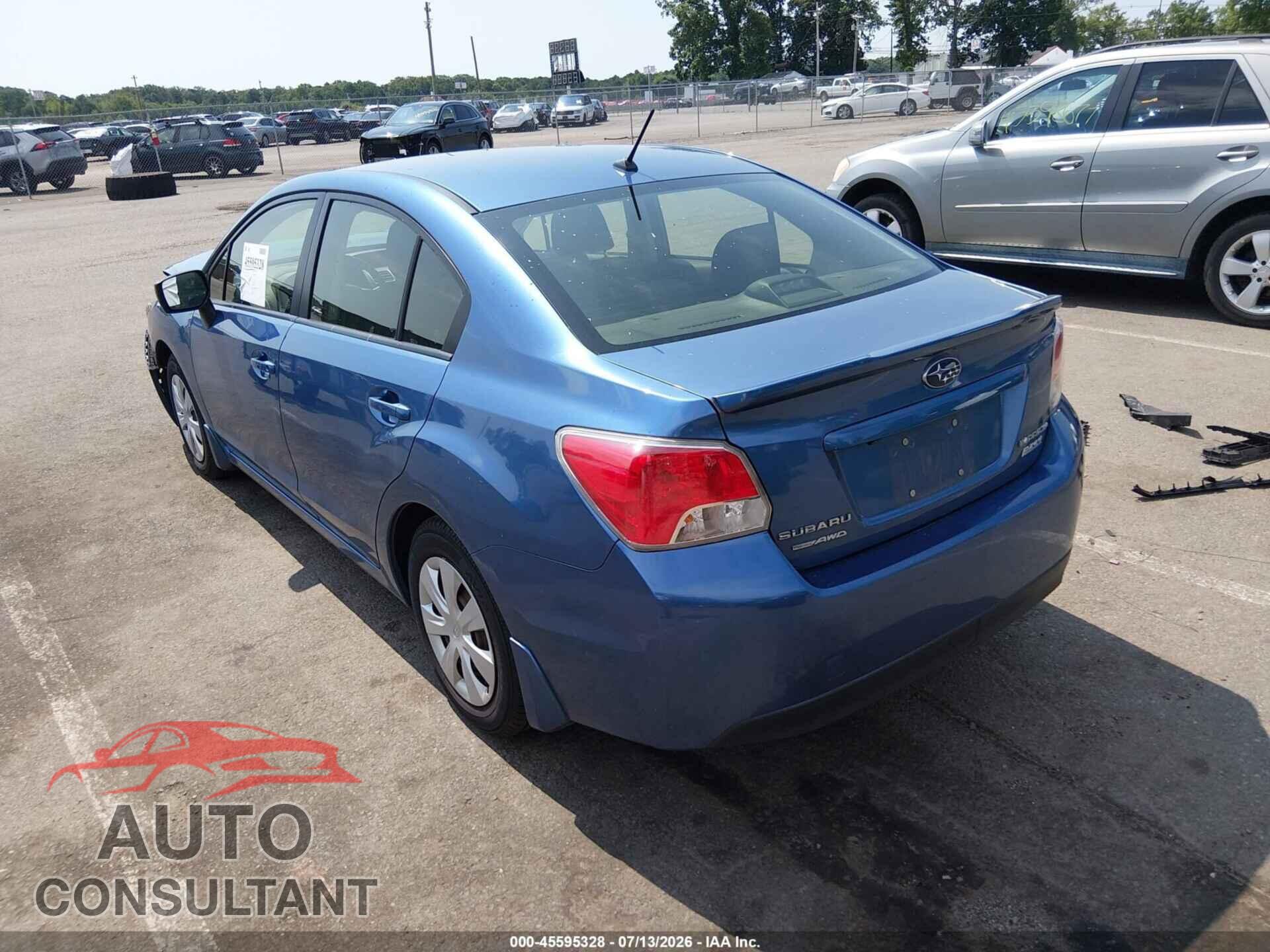 SUBARU IMPREZA 2016 - JF1GJAA65GH018564