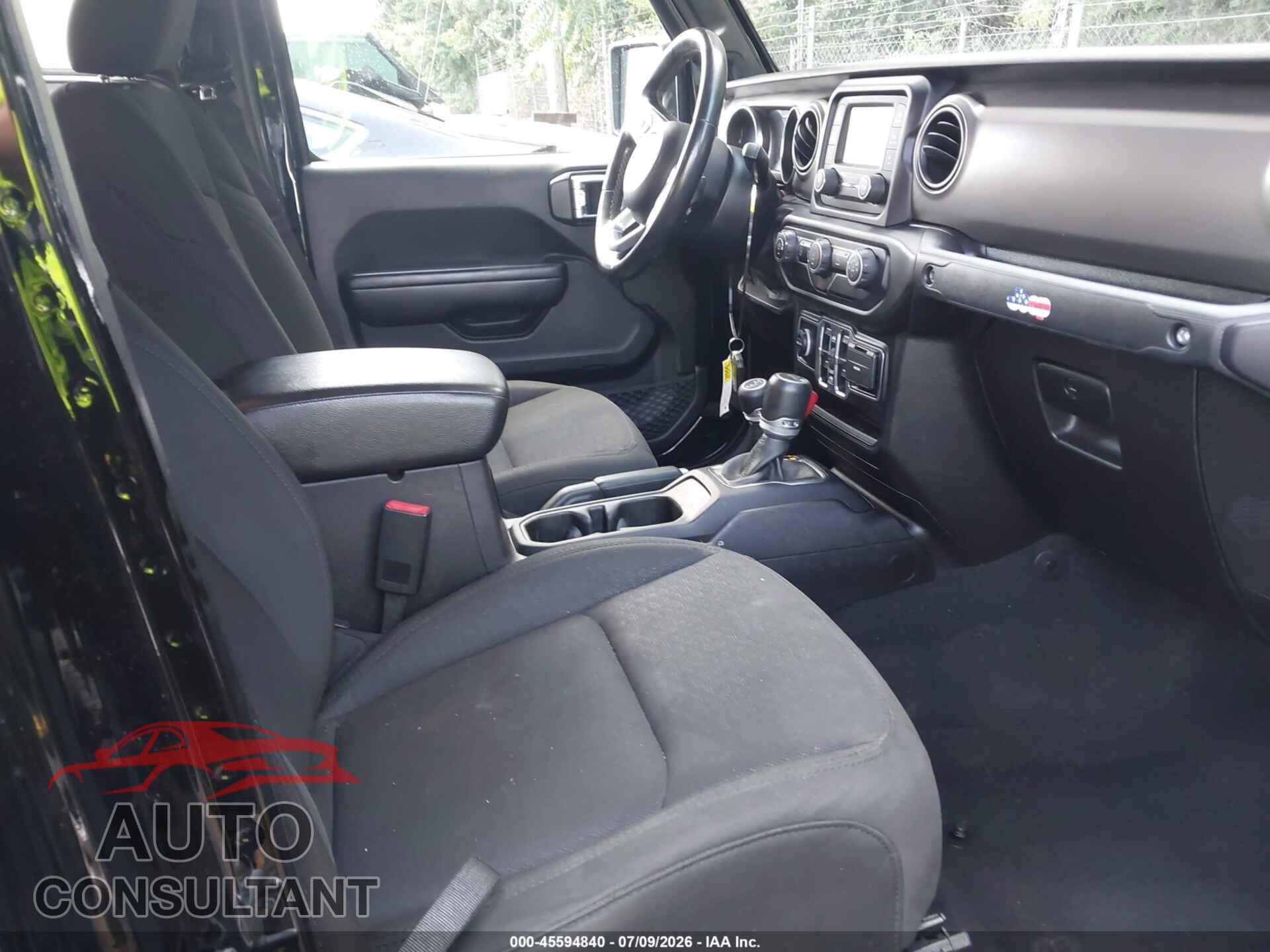 JEEP GLADIATOR 2020 - 1C6HJTAGXLL126874