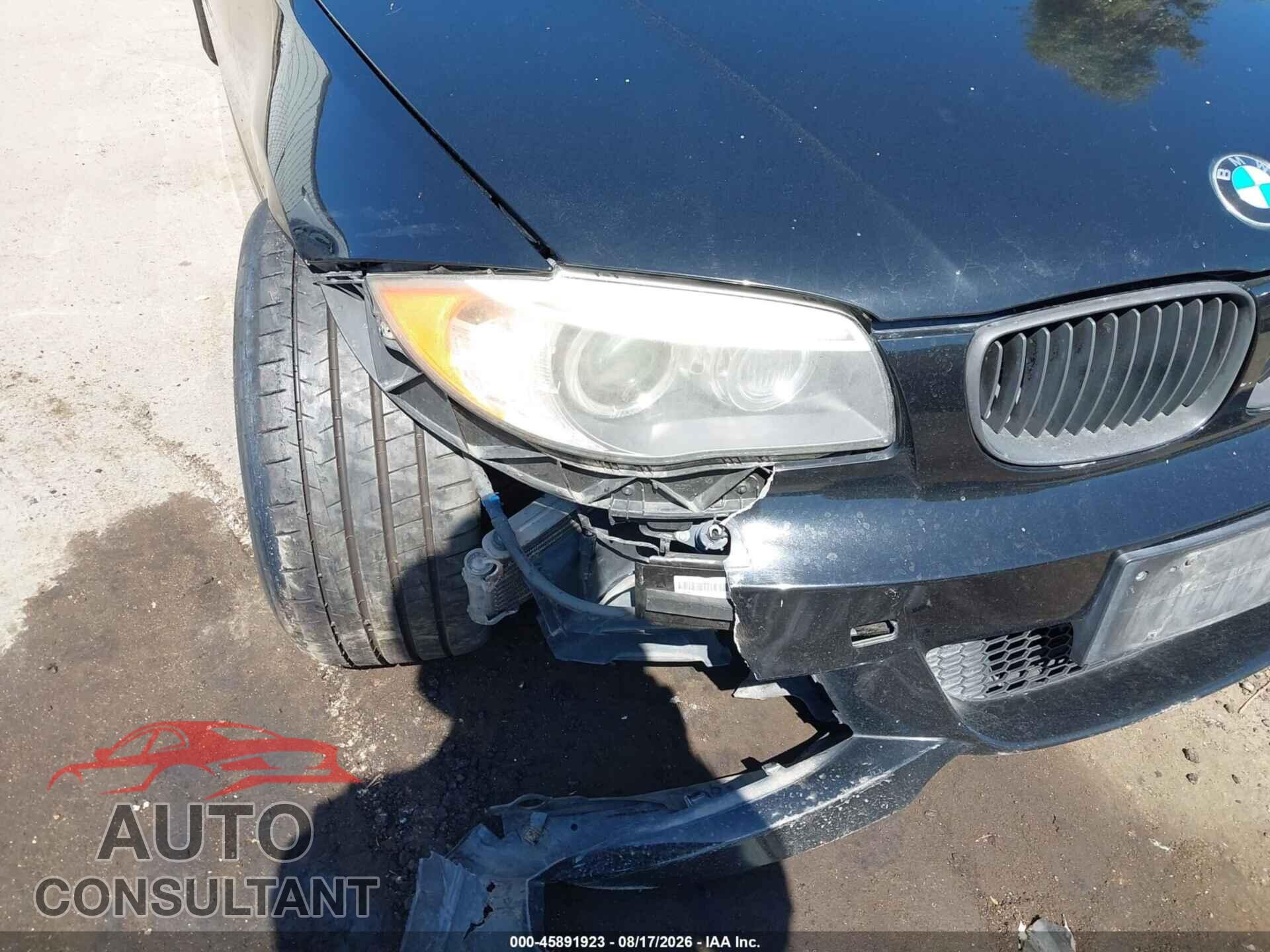 BMW 135I 2012 - WBAUC9C54CVM12110