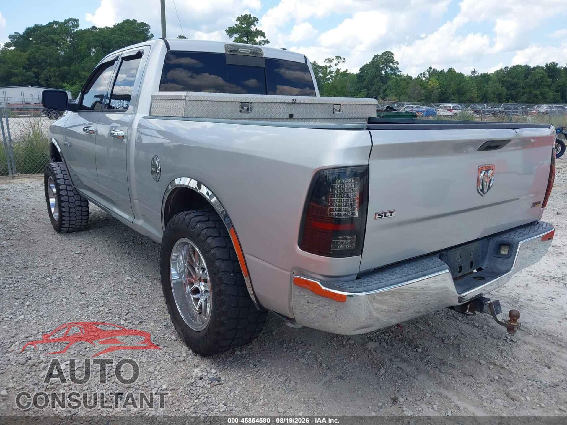 DODGE RAM 1500 2009 - 1D3HB18P19S740833