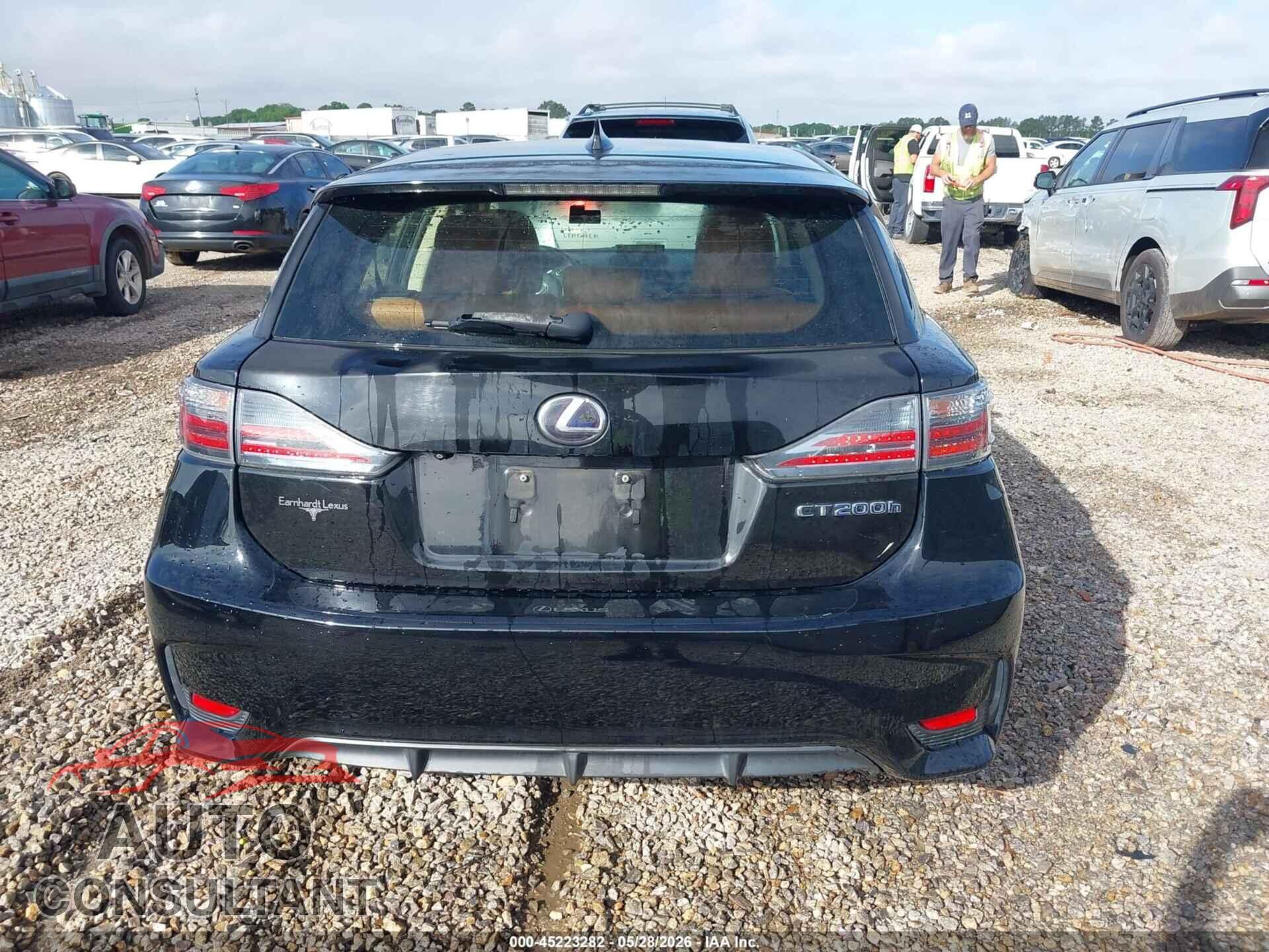 LEXUS CT 200H 2014 - JTHKD5BH4E2175942