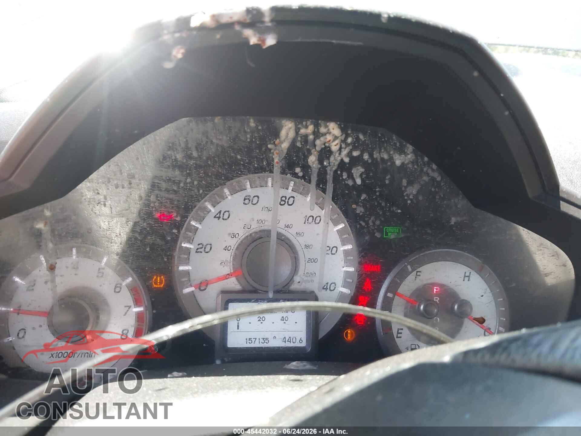 HONDA PILOT 2012 - 5FNYF4H93CB043877
