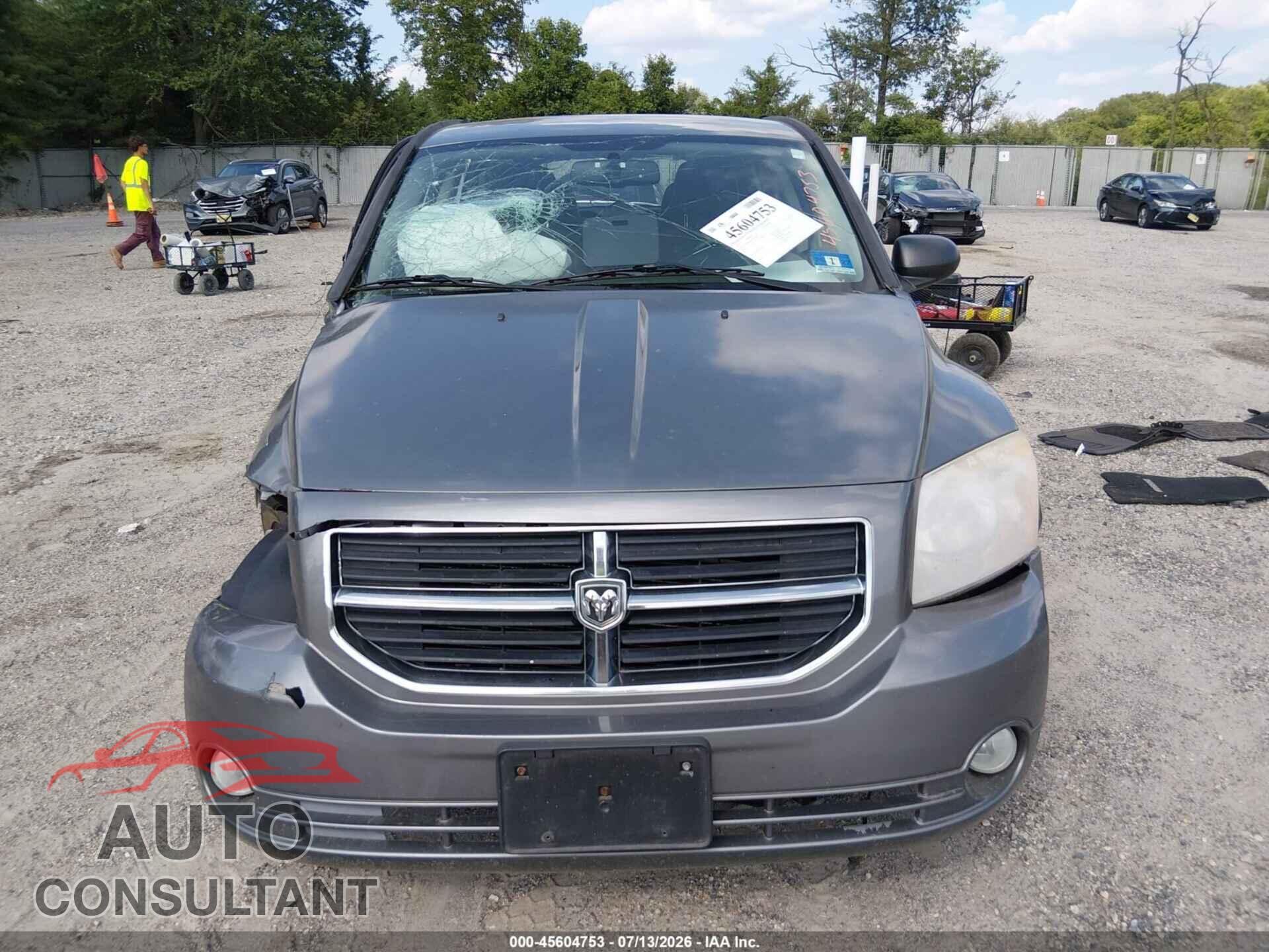 DODGE CALIBER 2012 - 1C3CDWDA0CD535788