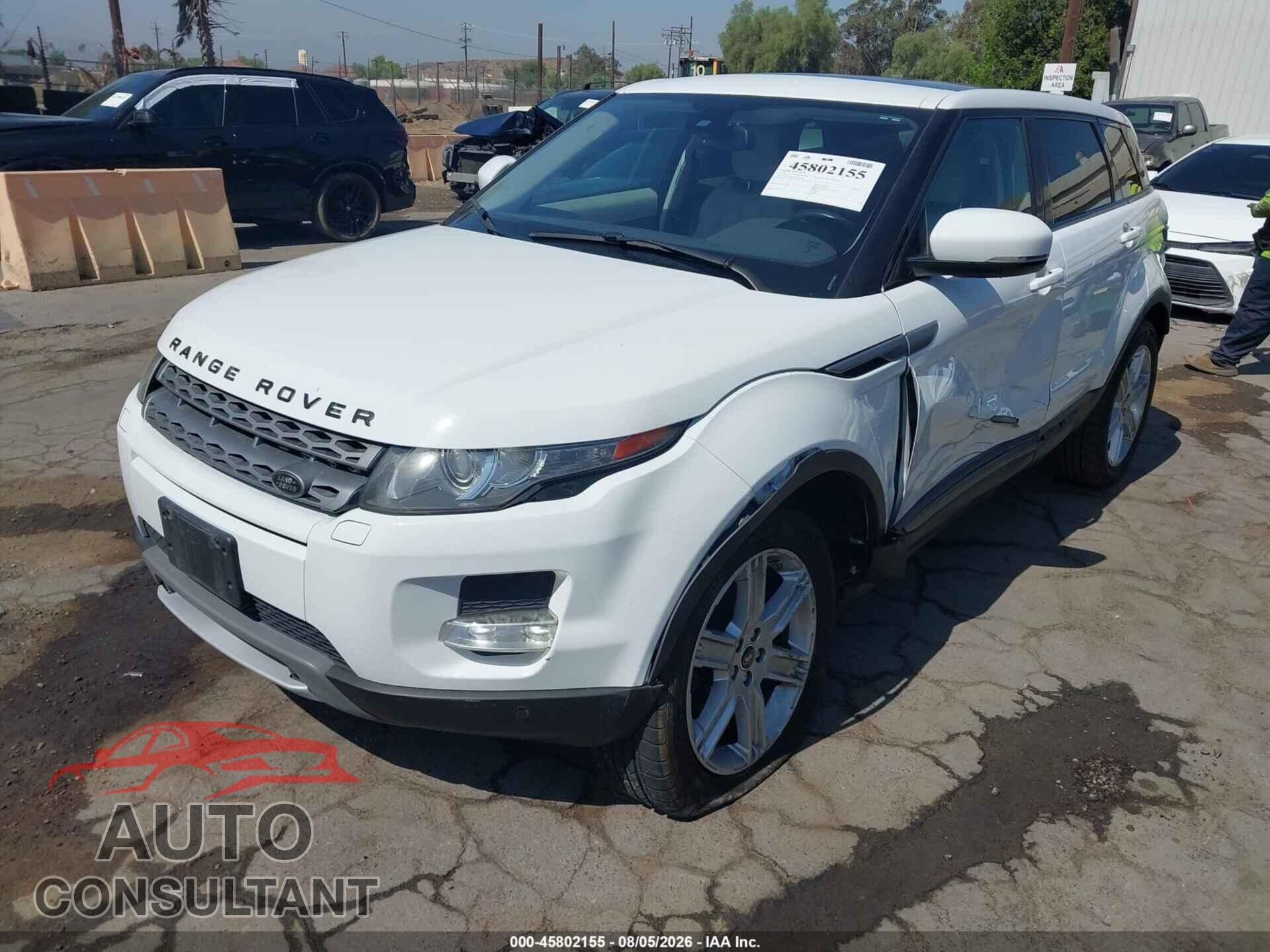LAND ROVER RANGE ROVER EVOQUE 2013 - SALVP2BG1DH821888