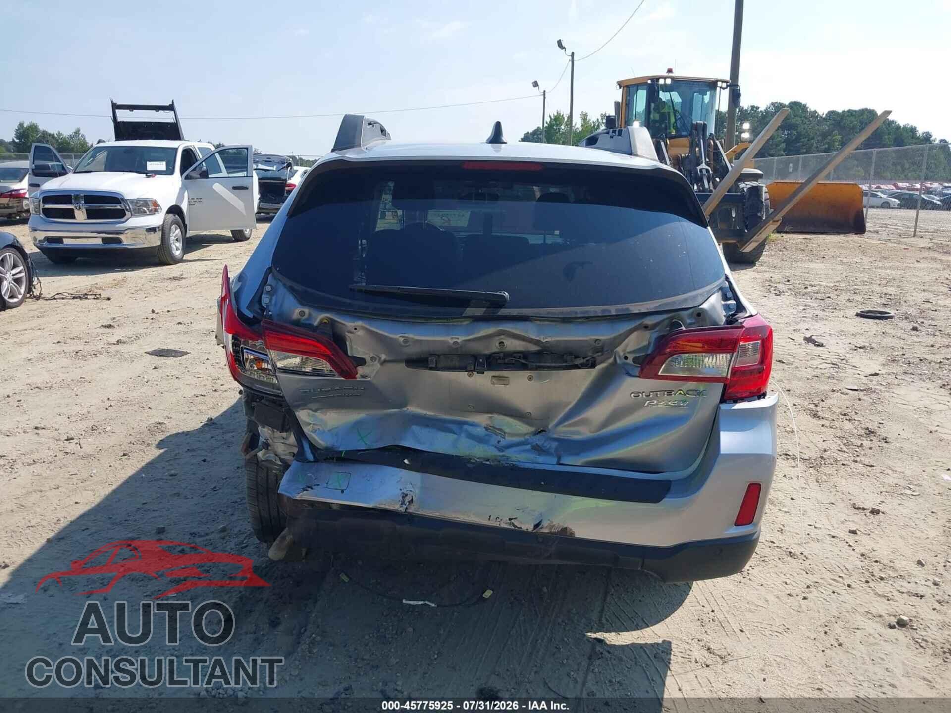 SUBARU OUTBACK 2017 - 4S4BSANC1H3235346