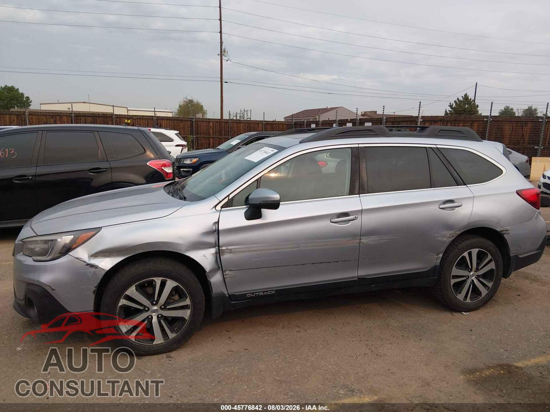 SUBARU OUTBACK 2019 - 4S4BSENC3K3279069