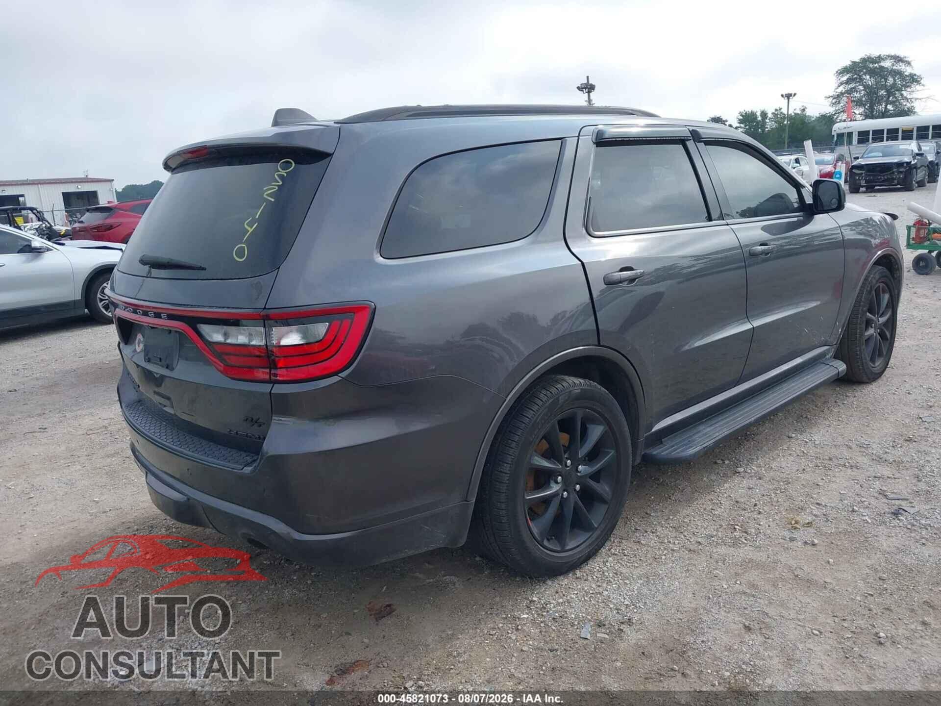 DODGE DURANGO 2017 - 1C4SDJCT9HC726149