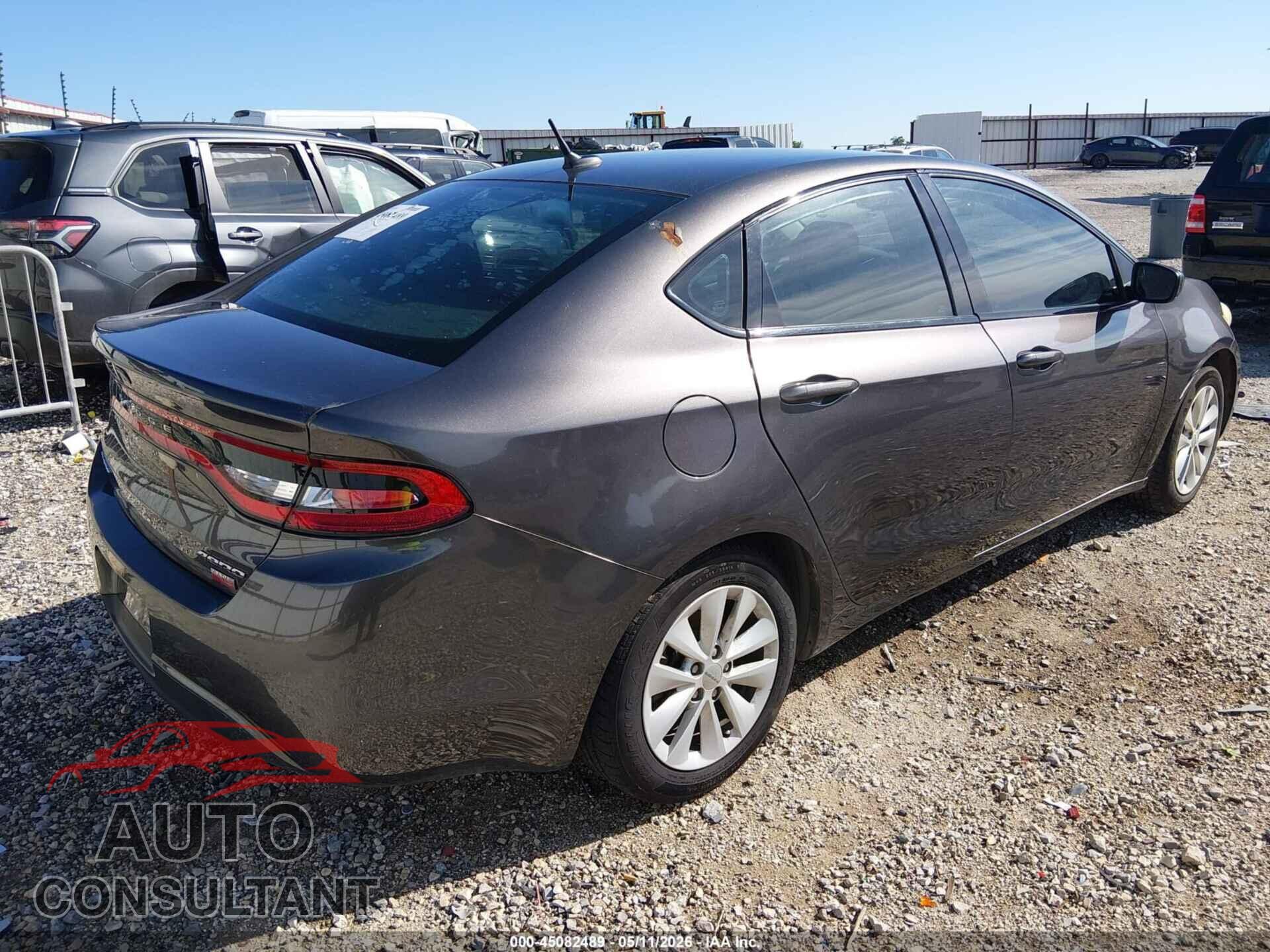 DODGE DART 2015 - 1C3CDFDH1FD146658