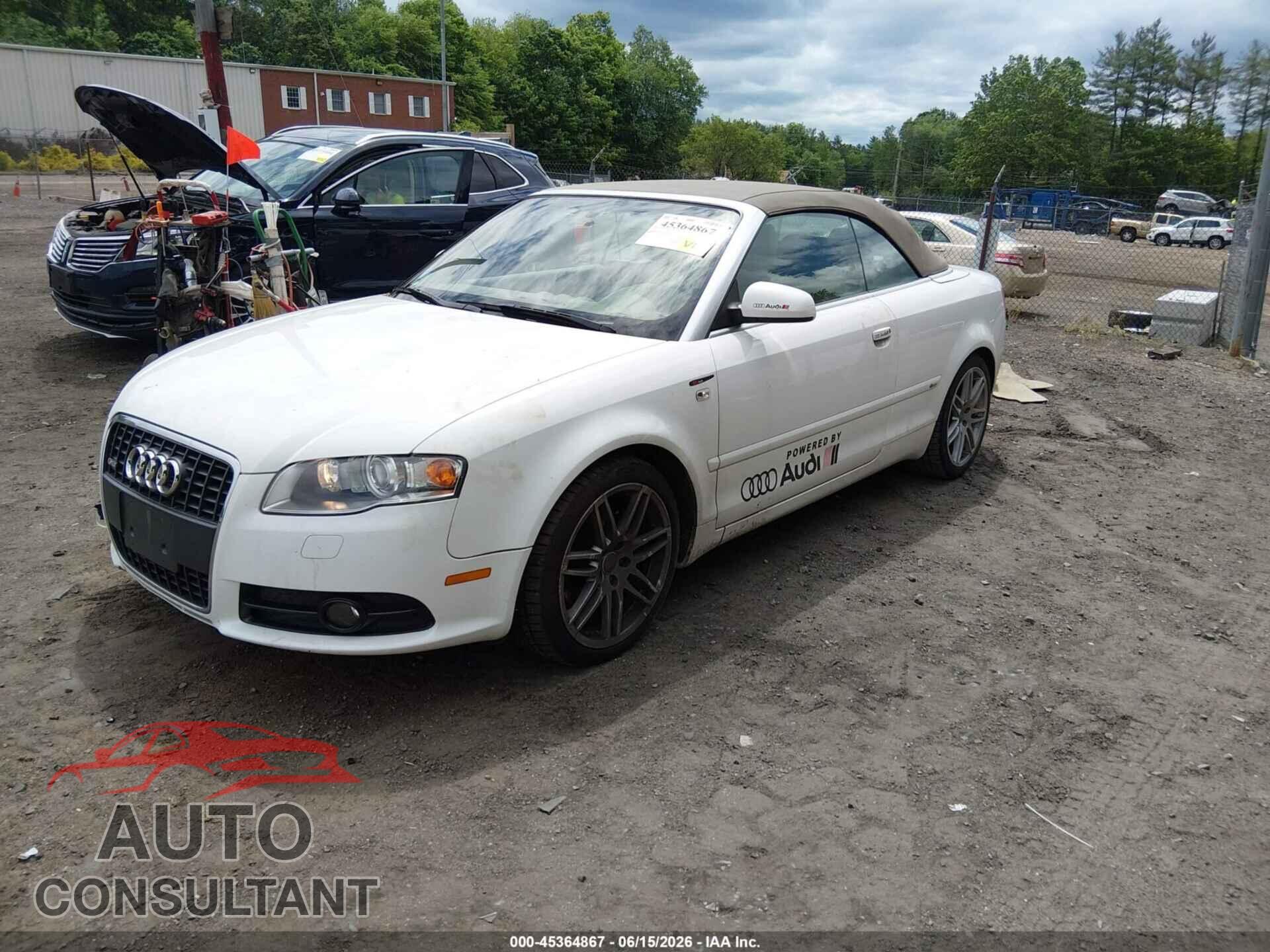 AUDI A4 2009 - WAUDF48H69K011293