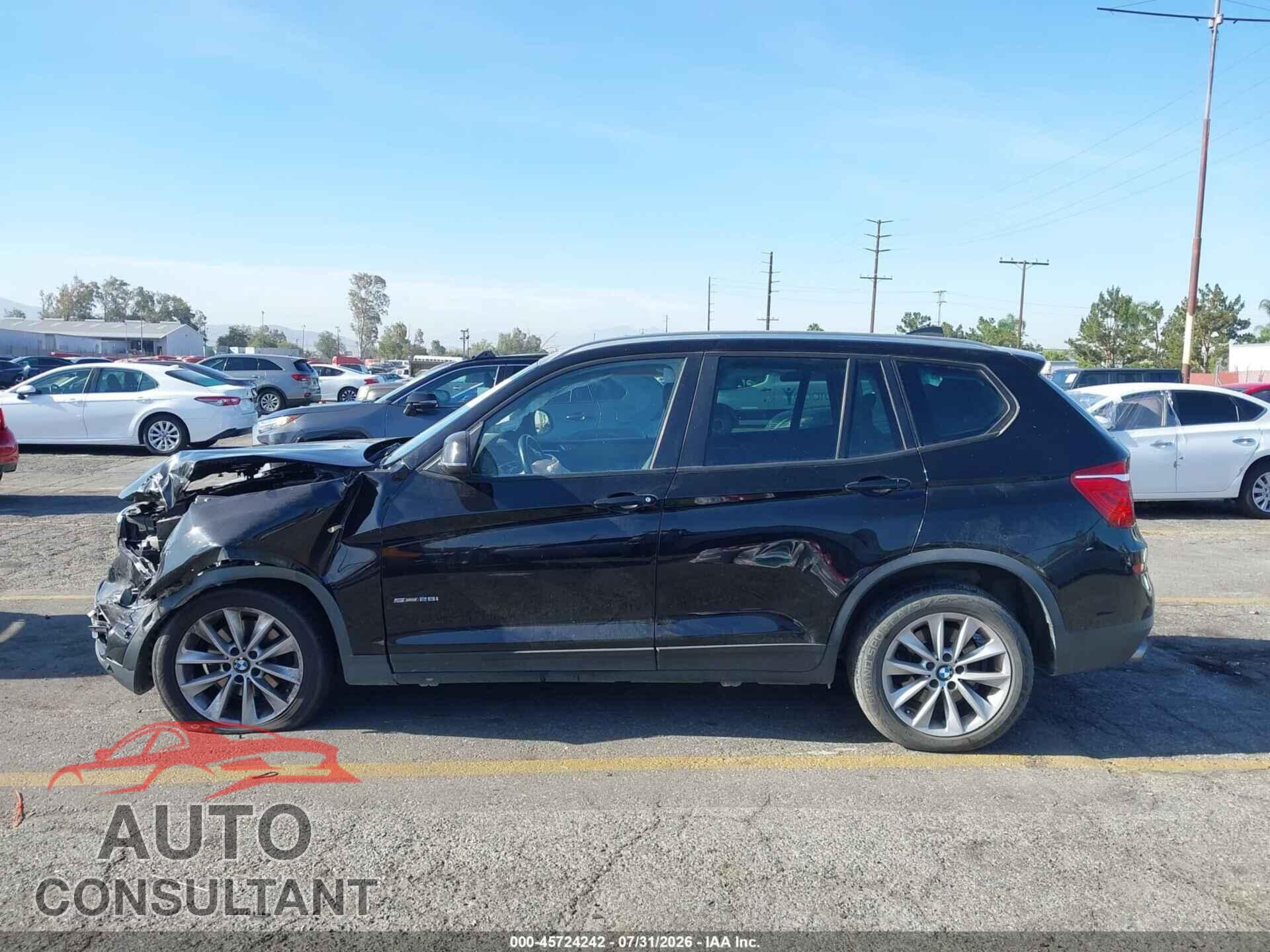 BMW X3 2017 - 5UXWZ7C38H0V86830
