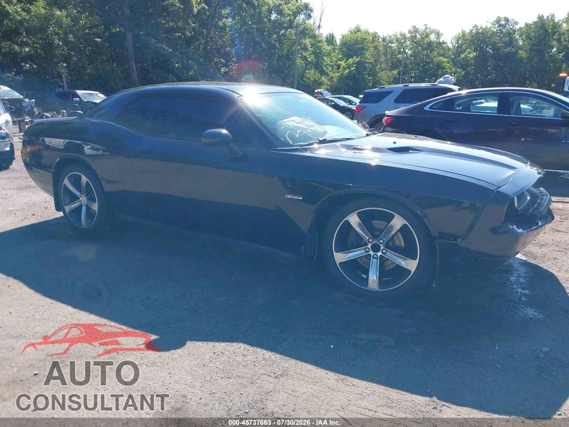 DODGE CHALLENGER 2014 - 2C3CDYBT1EH218107
