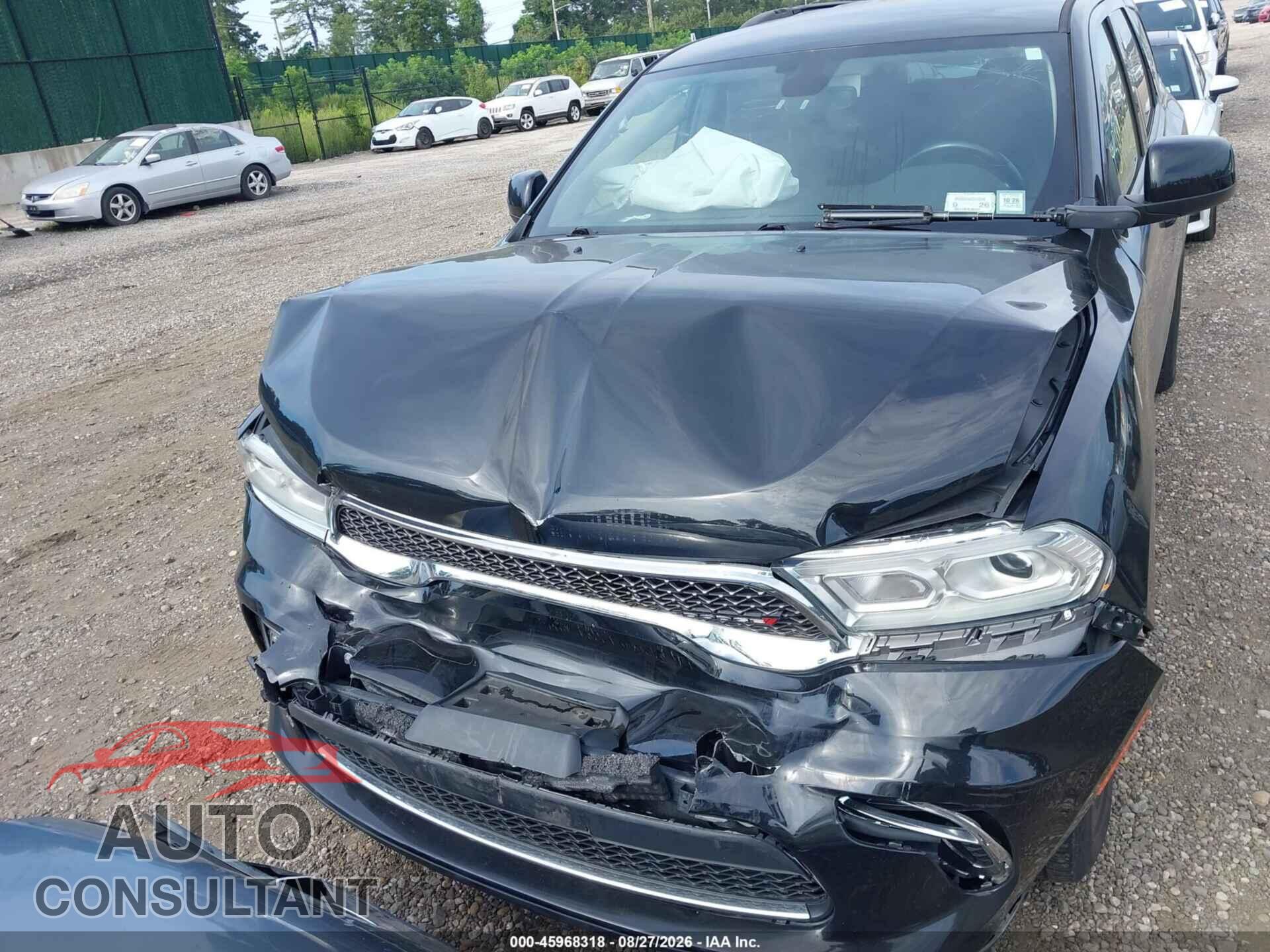 DODGE DURANGO 2022 - 1C4RDJAG4NC160580