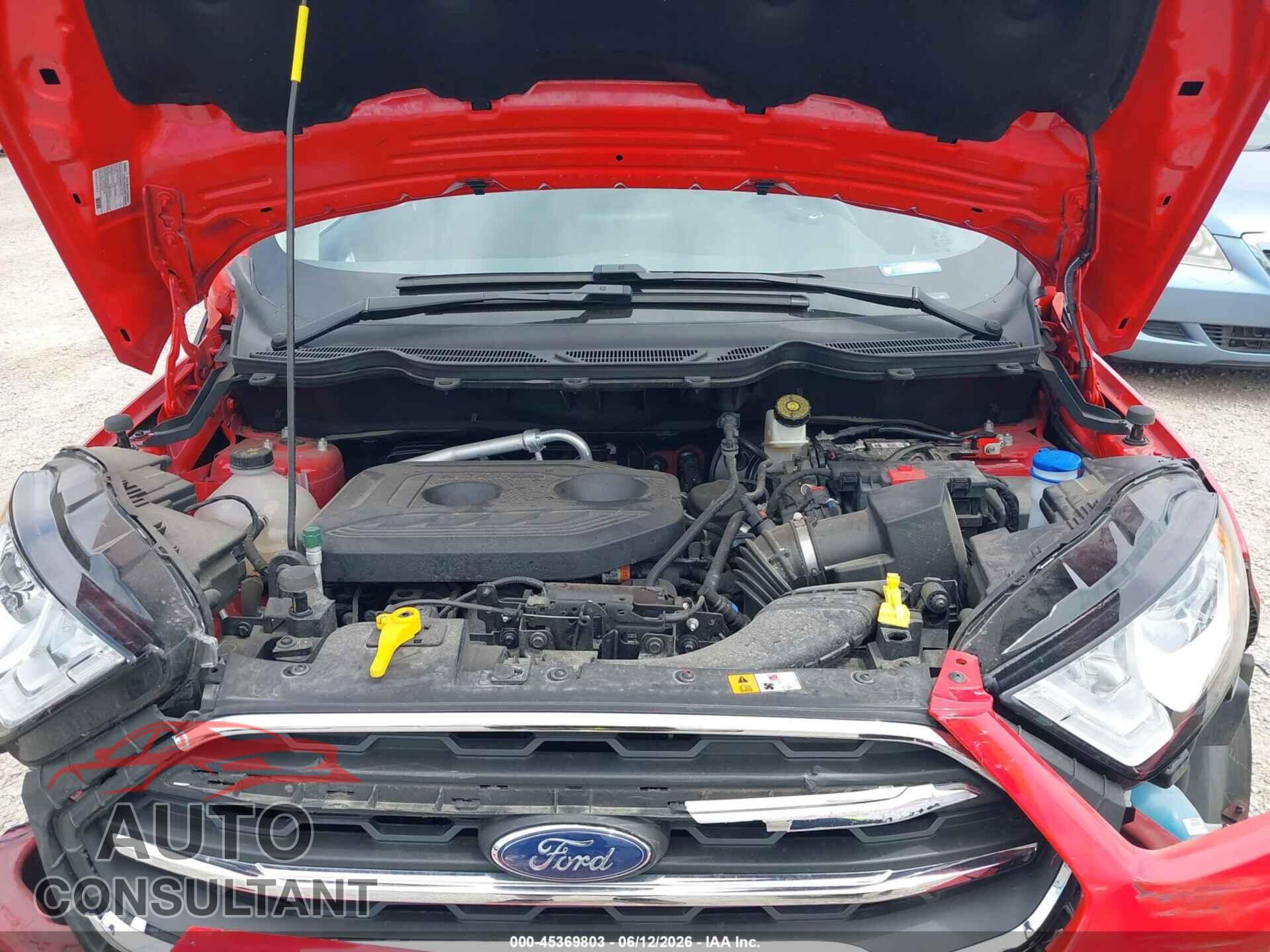 FORD ECOSPORT 2021 - MAJ6S3KL0MC439304