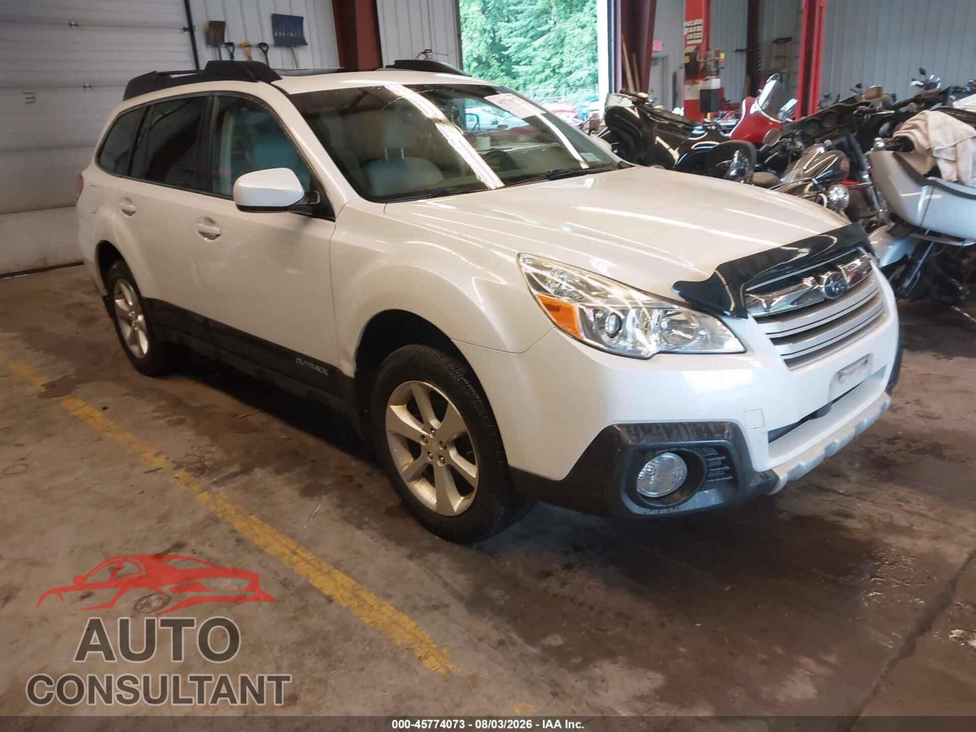 SUBARU OUTBACK 2014 - 4S4BRBLC4E3314669