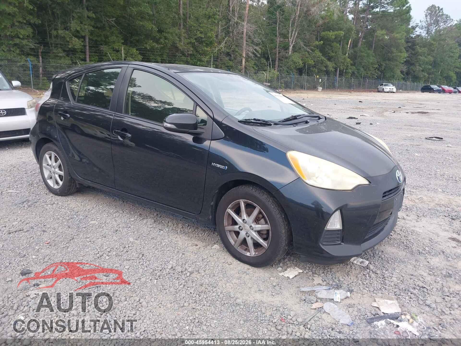 TOYOTA PRIUS C 2012 - JTDKDTB39C1022549