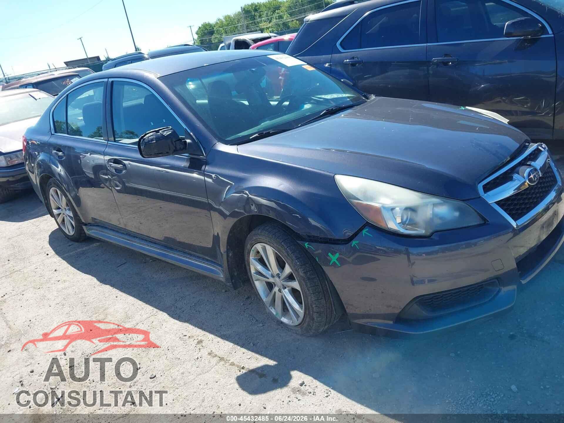 SUBARU LEGACY 2013 - 4S3BMCB67D3028401