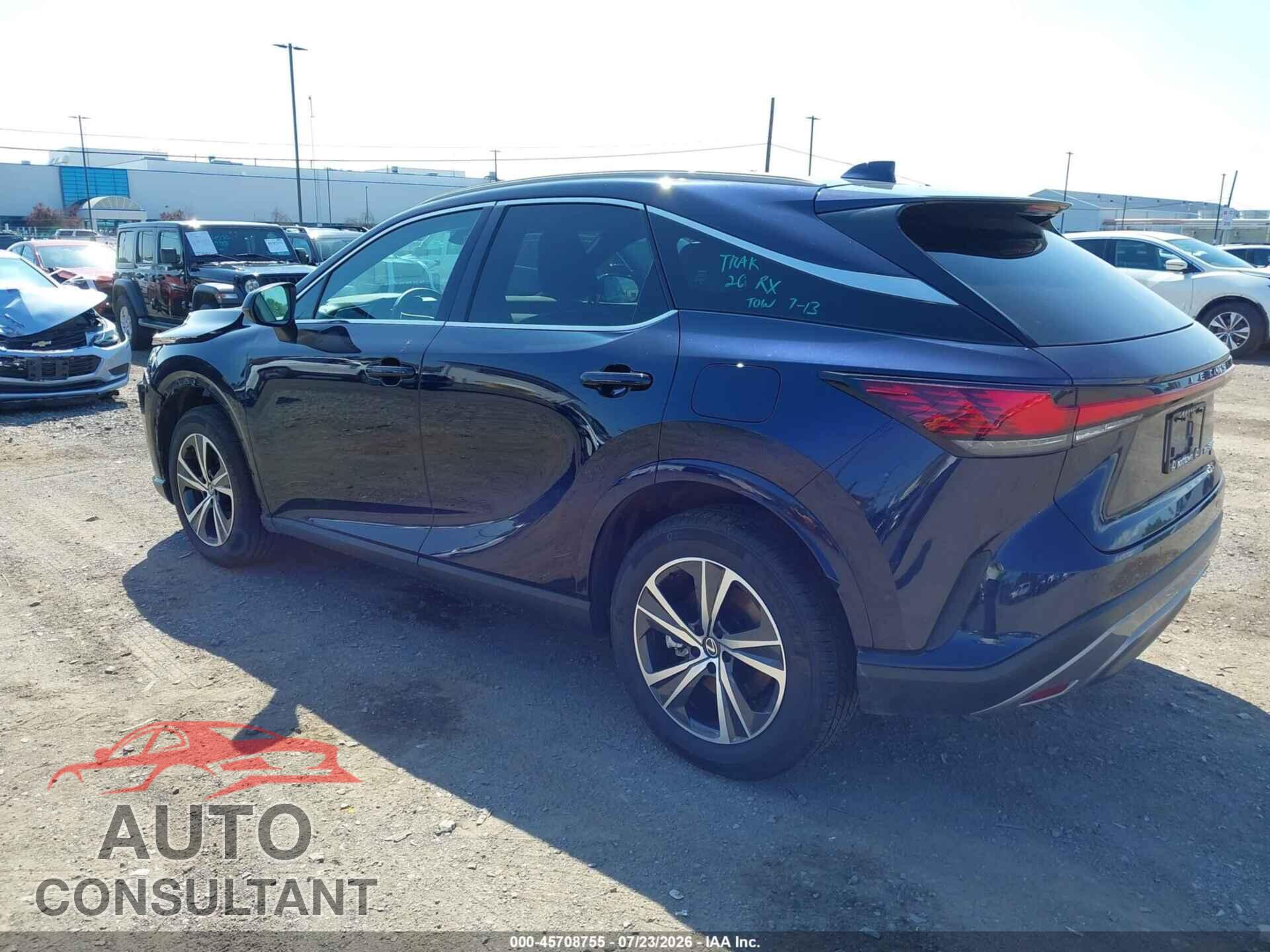LEXUS RX 350H 2026 - 2T2BBMCAXTC123874