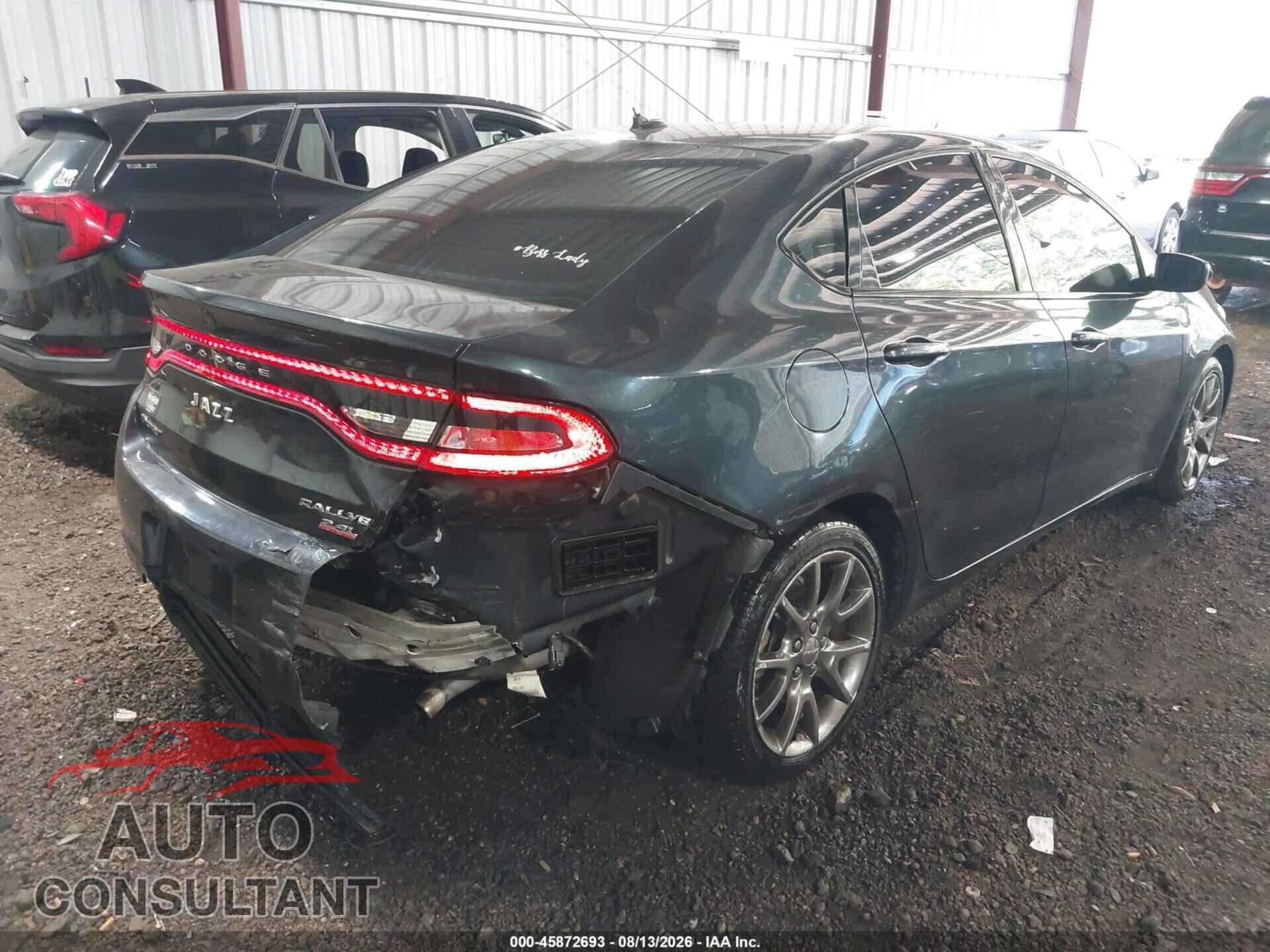 DODGE DART 2014 - 1C3CDFBB0ED721409