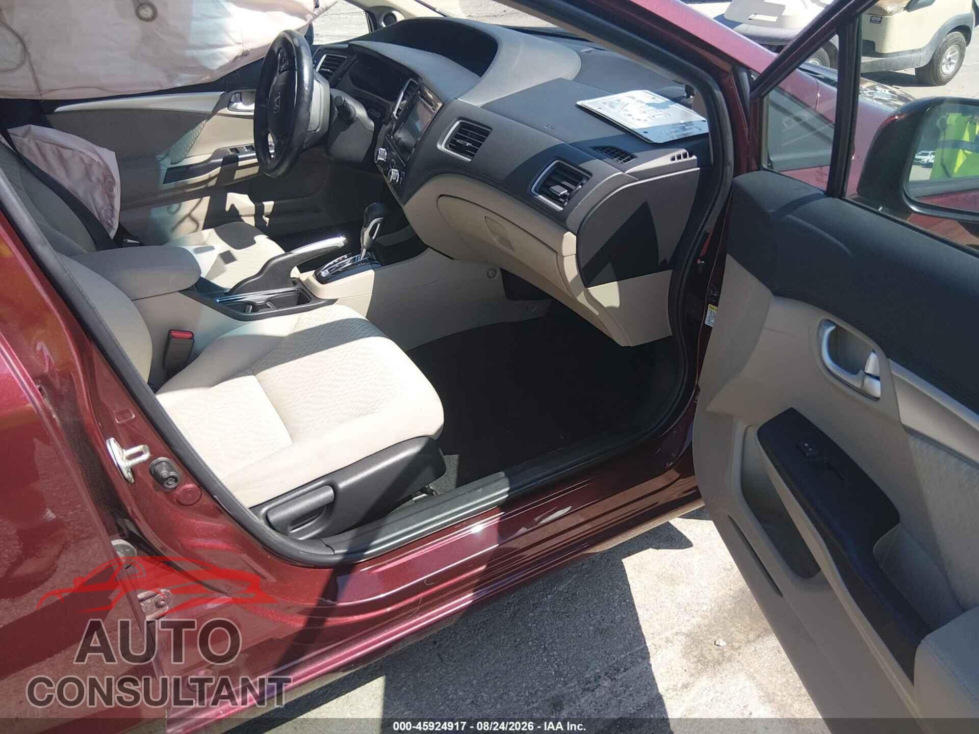 HONDA CIVIC 2015 - 19XFB2F84FE005005