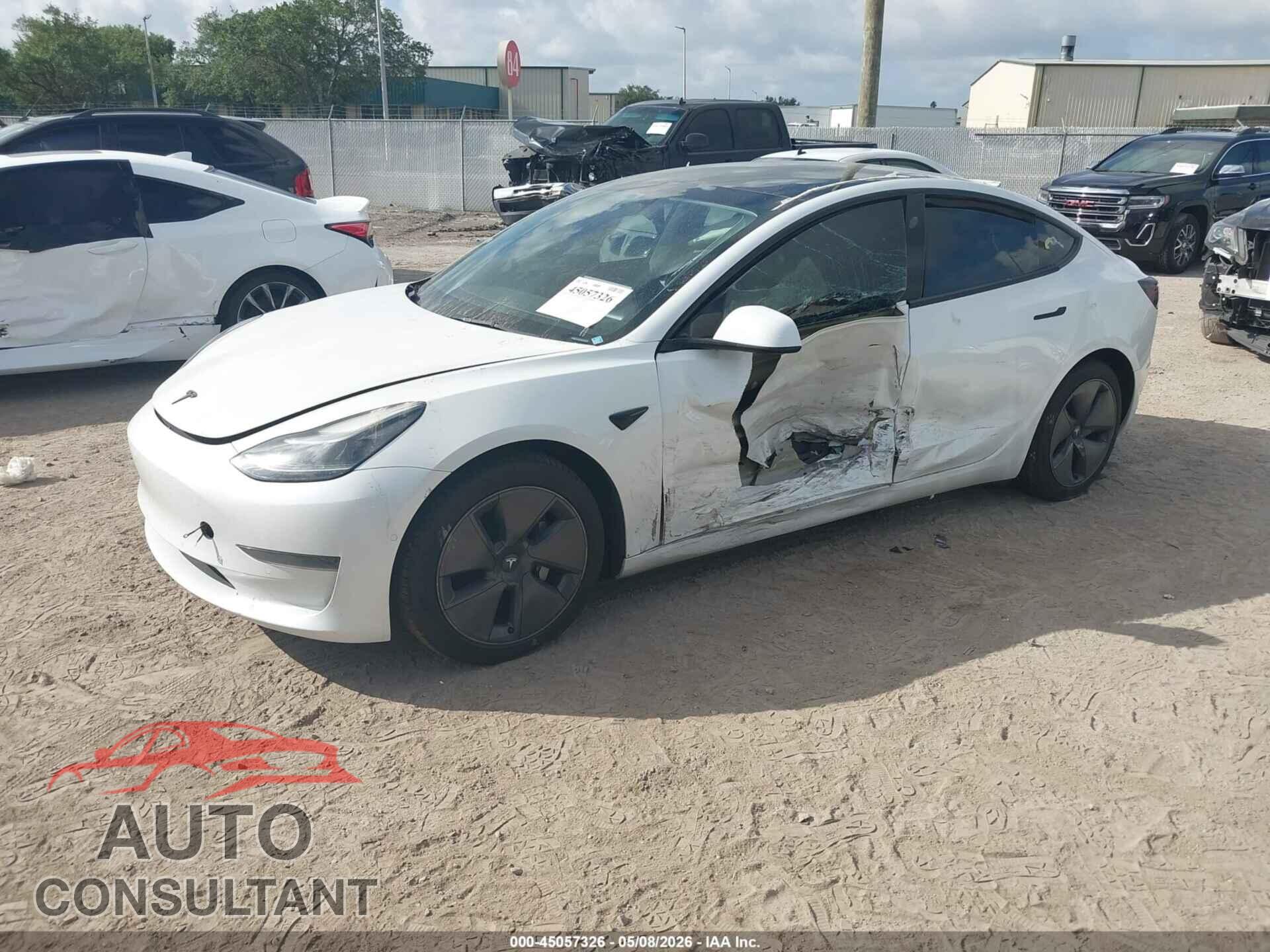 TESLA MODEL 3 2022 - 5YJ3E1EA6NF101431