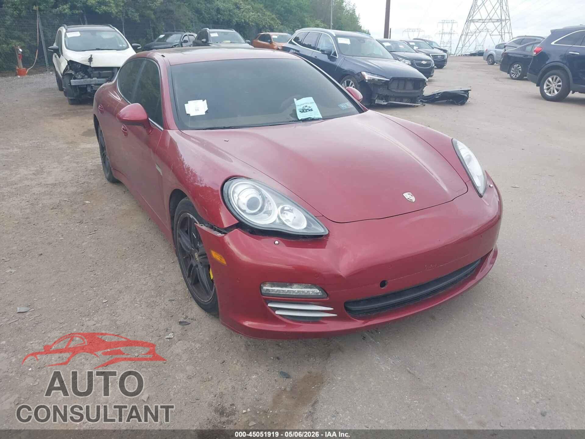 PORSCHE PANAMERA 2012 - WP0AA2A73CL010548