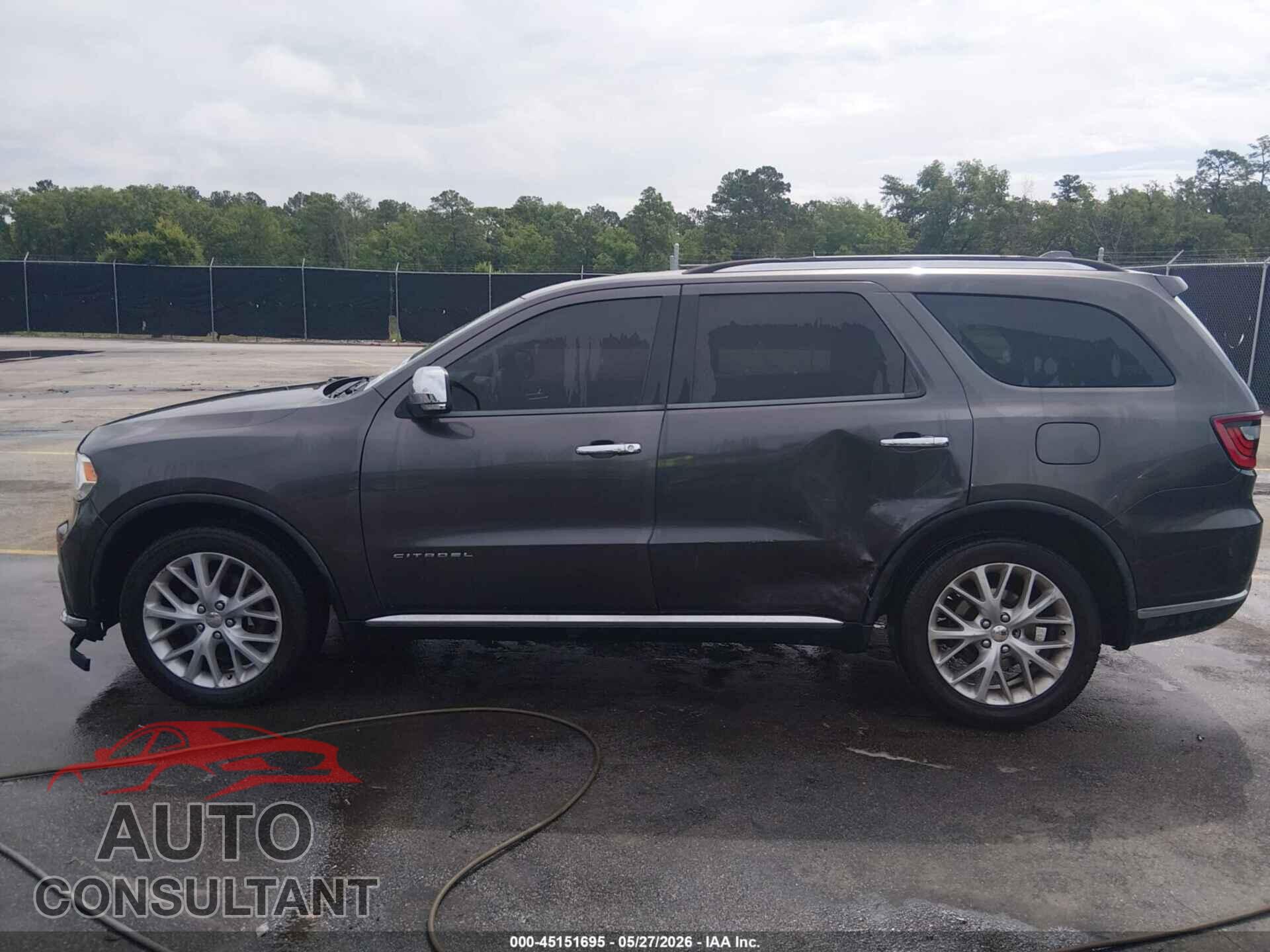 DODGE DURANGO 2015 - 1C4RDJEG3FC921546