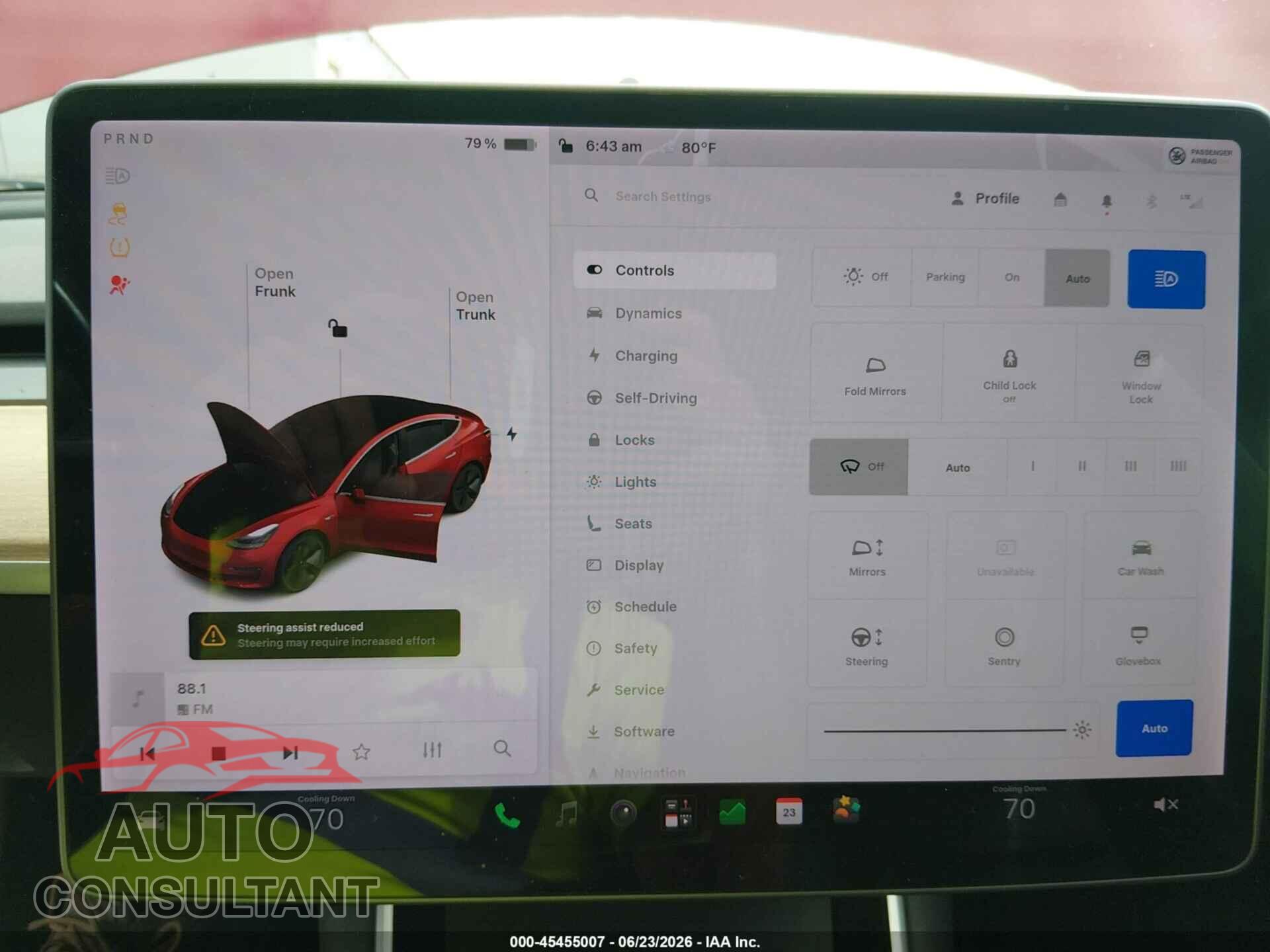 TESLA MODEL 3 2018 - 5YJ3E1EB0JF064315