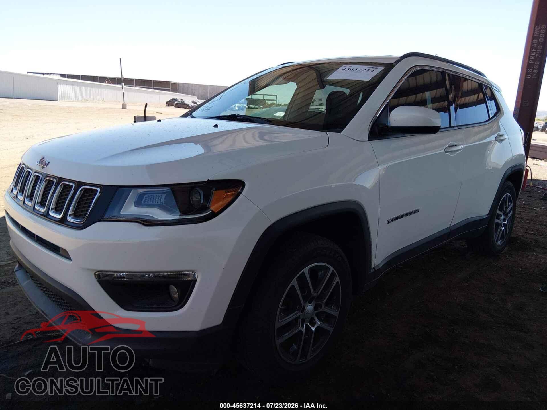 JEEP COMPASS 2017 - 3C4NJDBB0HT635372