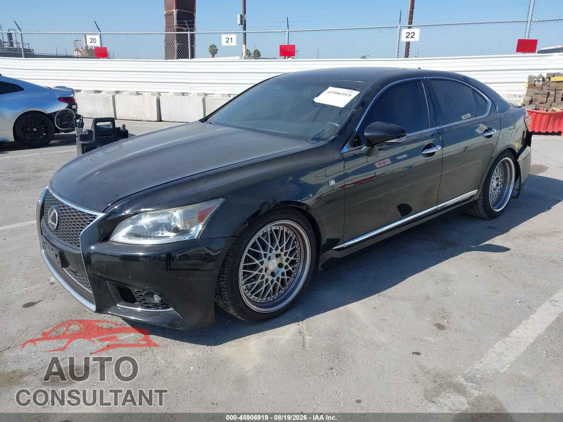 LEXUS LS 460 2013 - JTHBL5EF7D5118709