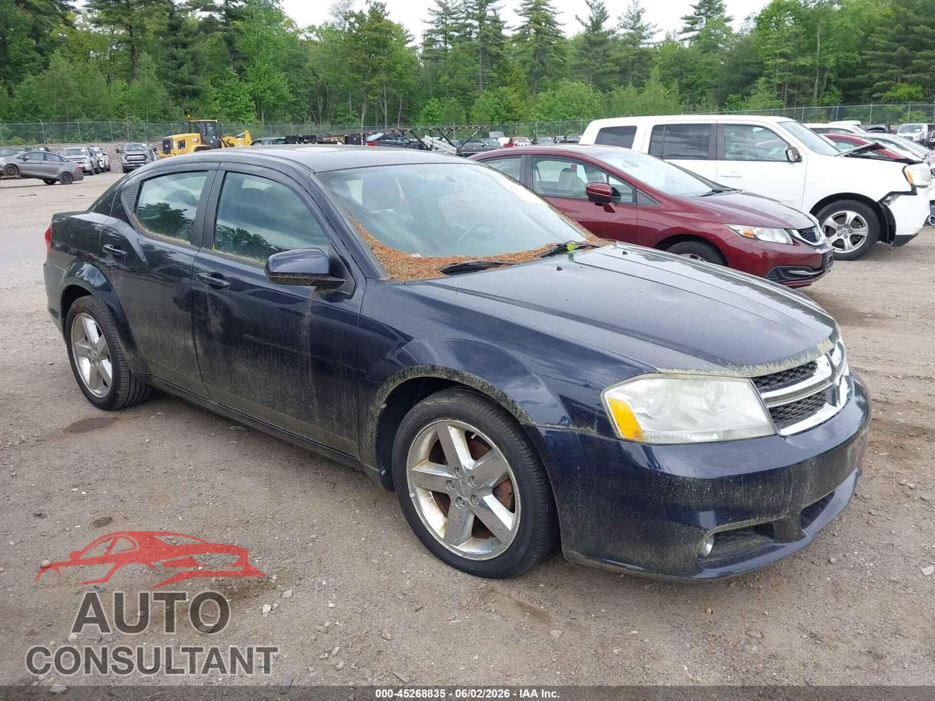 DODGE AVENGER 2011 - 1B3BD2FG2BN541166
