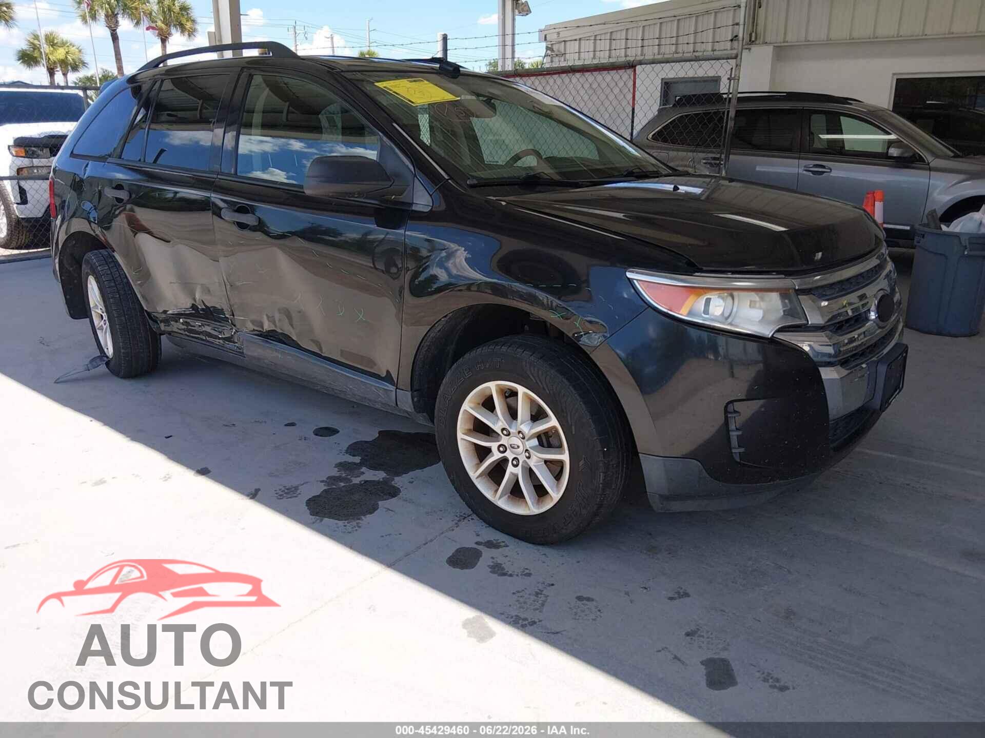 FORD EDGE 2013 - 2FMDK3GC3DBB56787