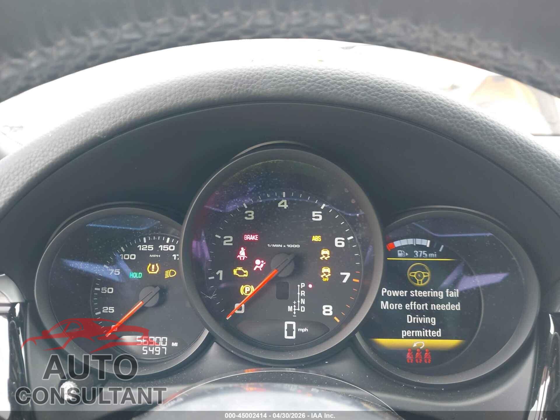 PORSCHE MACAN 2021 - WP1AA2A59MLB07266