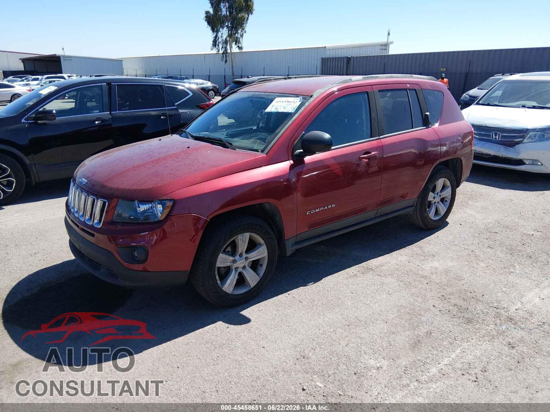 JEEP COMPASS 2016 - 1C4NJCBA8GD666651