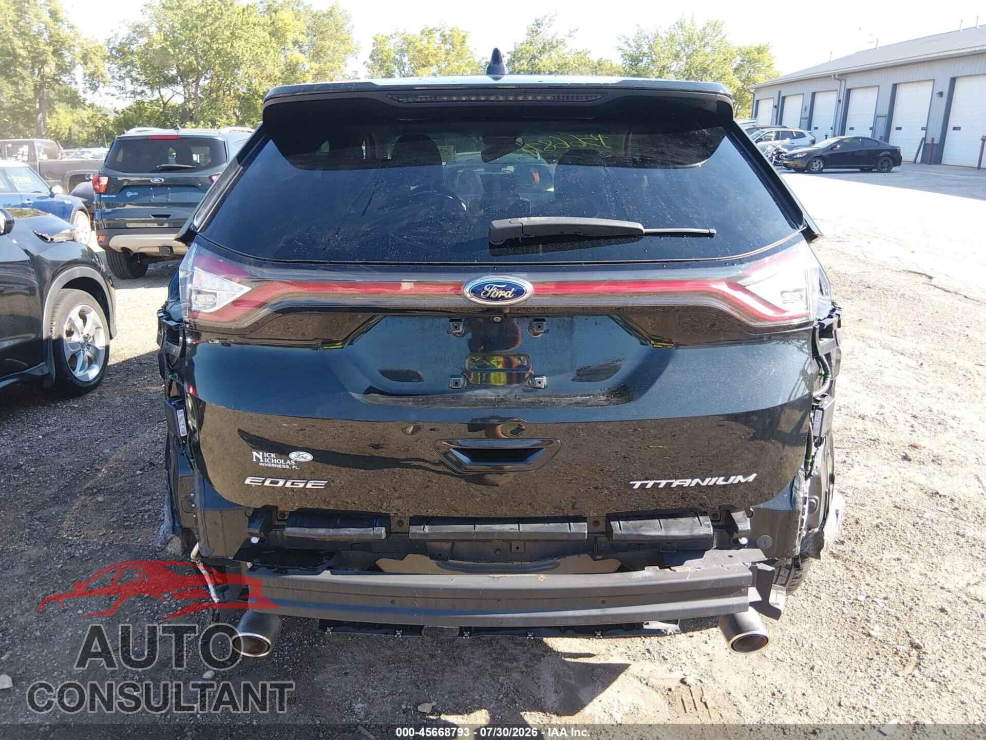 FORD EDGE 2015 - 2FMTK3K86FBB89557