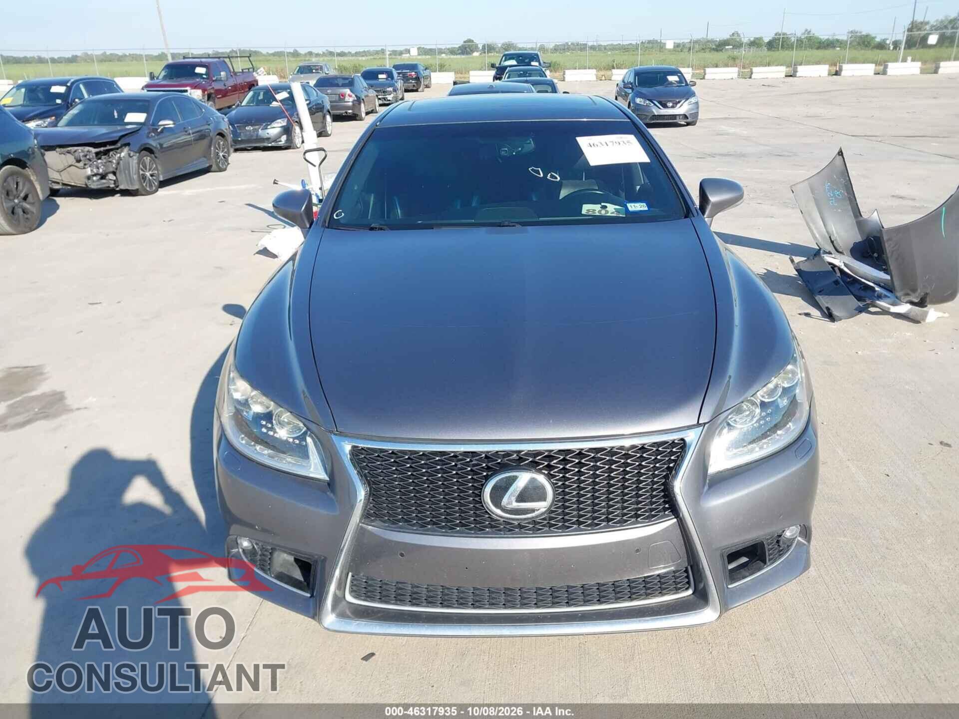 LEXUS LS 460 2013 - JTHBL5EF5D5117638